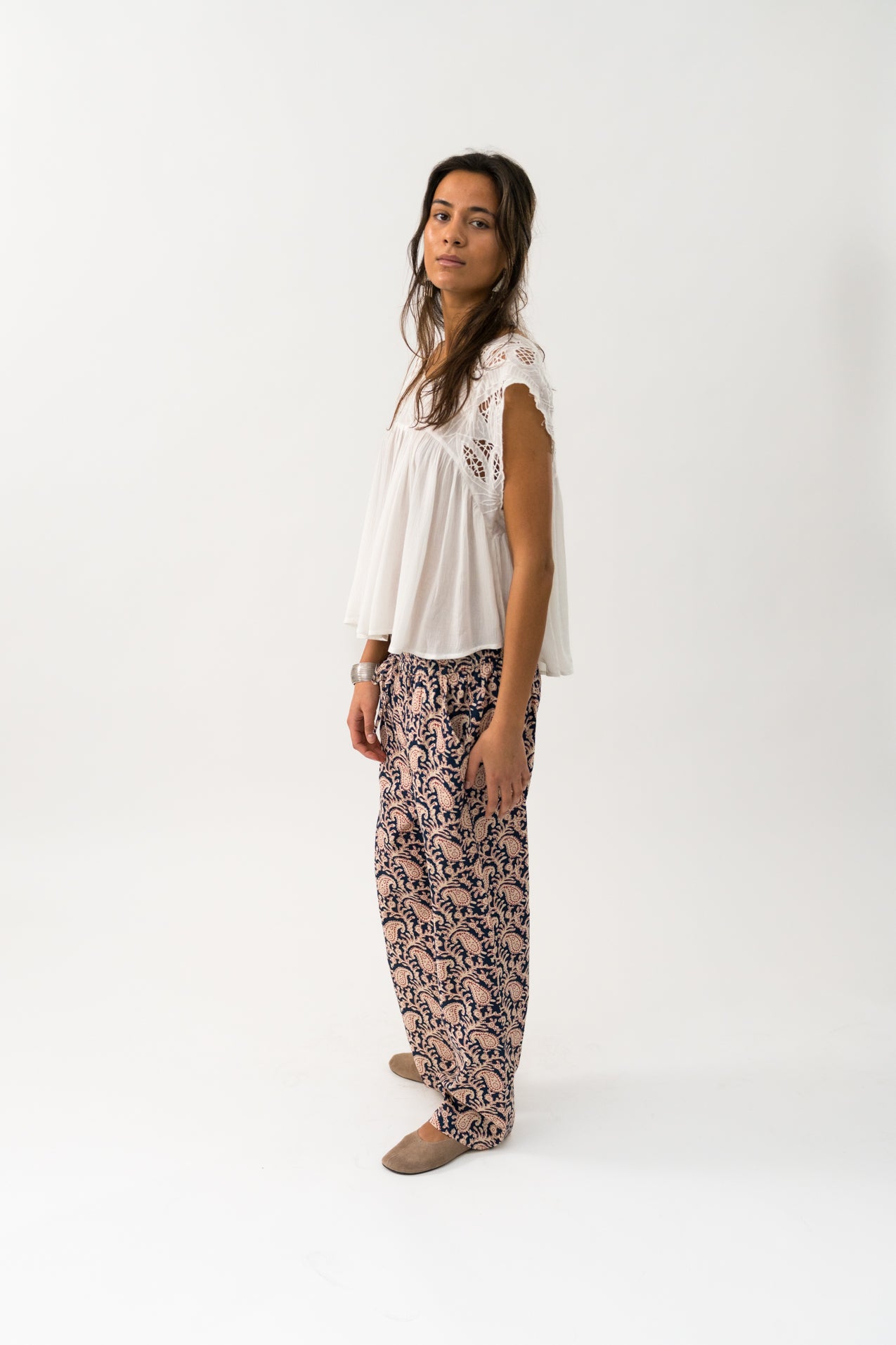 Lollys Laundry ZoeyLL Top SL Top 02 Creme
