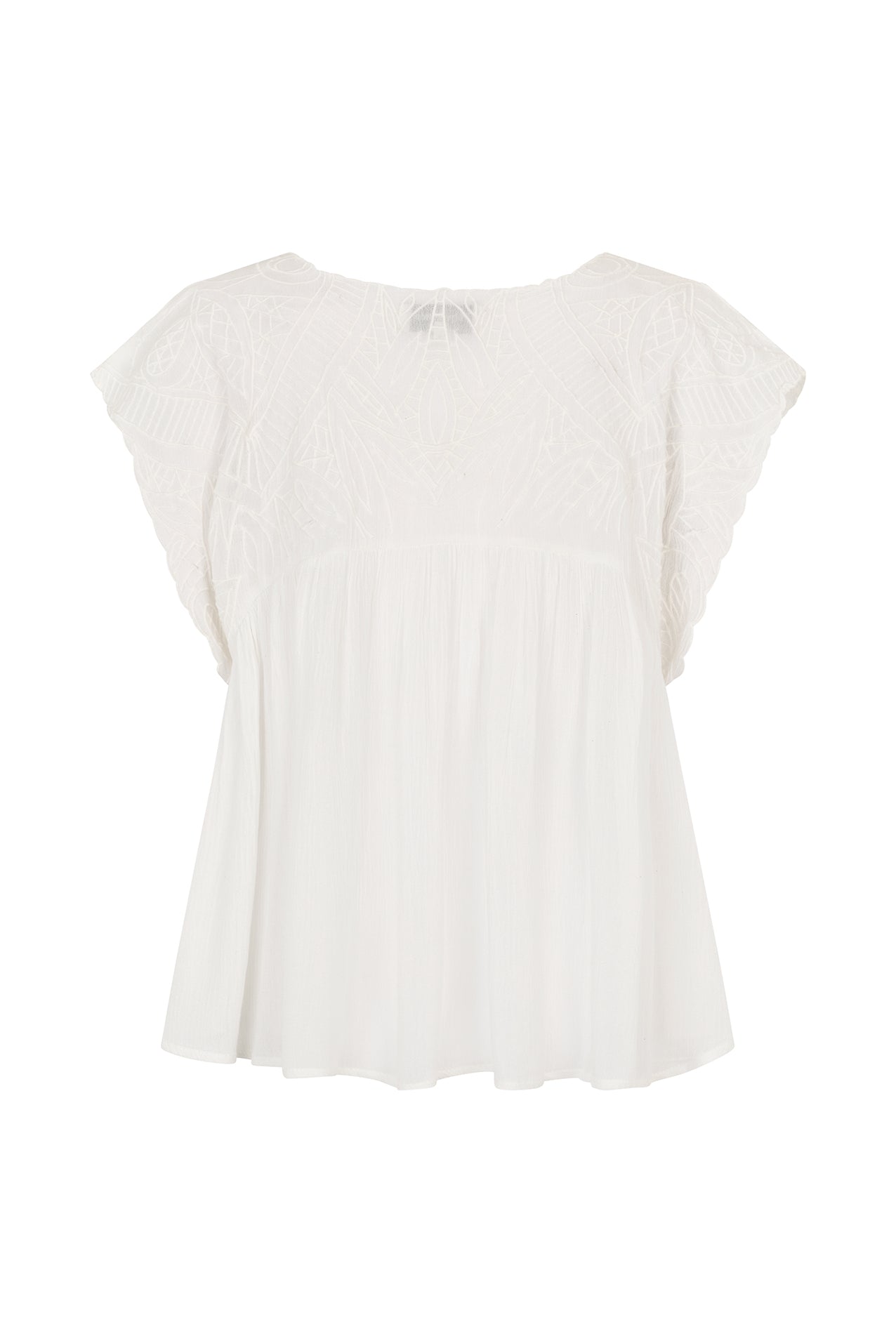Lollys Laundry ZoeyLL Top SL Top 02 Creme