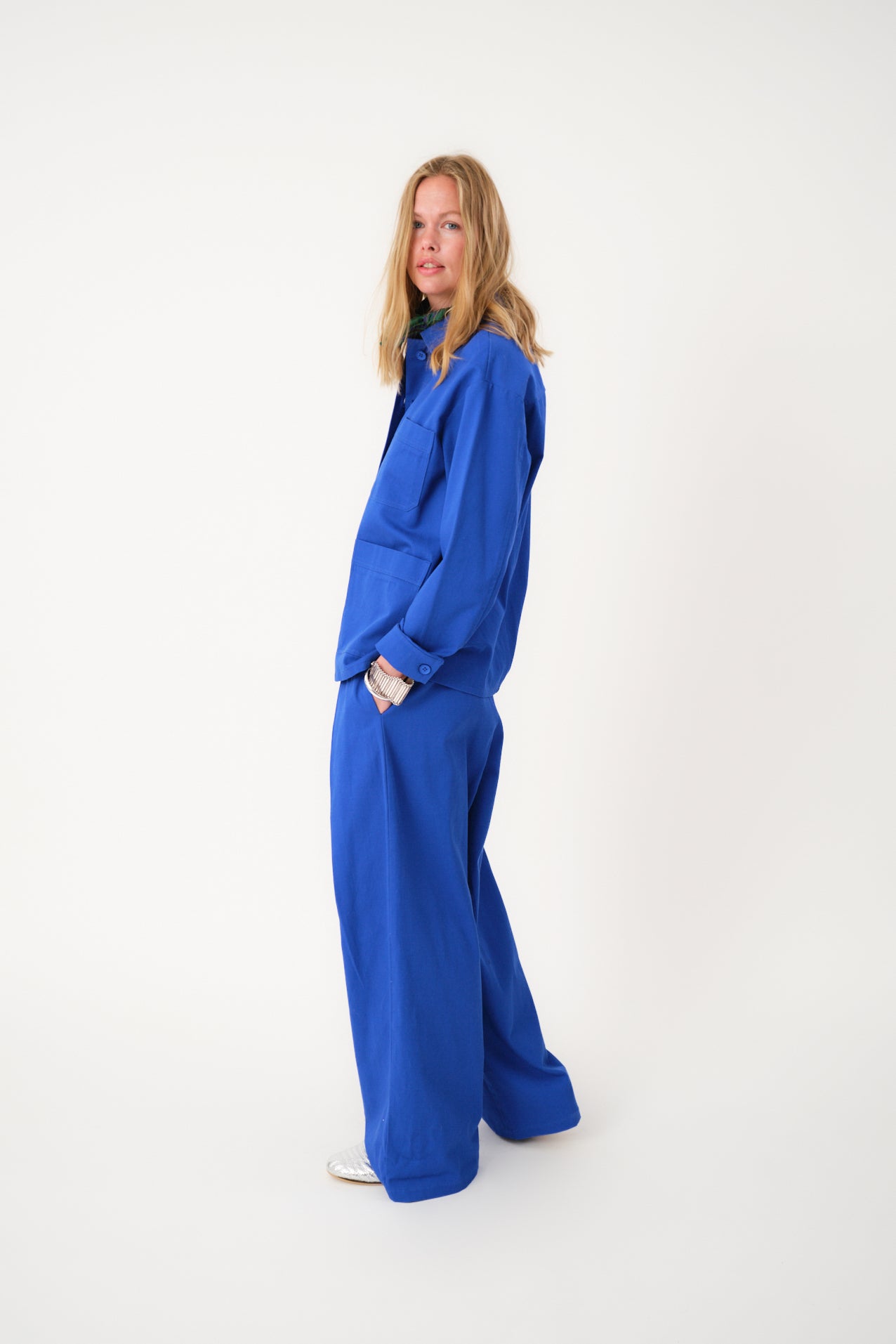 Lollys Laundry ZolaLL Pants Pants 97 Neon Blue