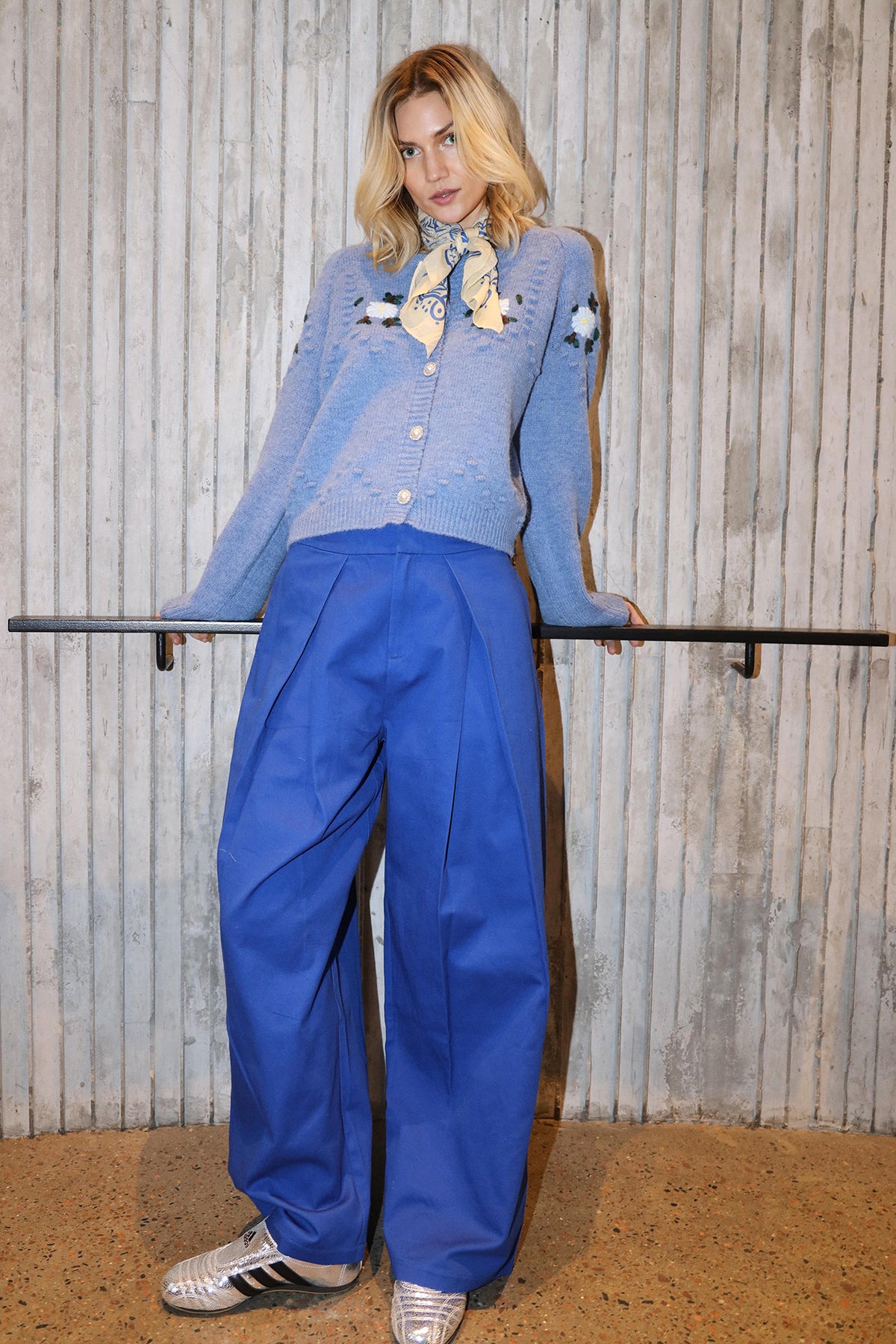 Lollys Laundry ZolaLL Pants Pants 97 Neon Blue