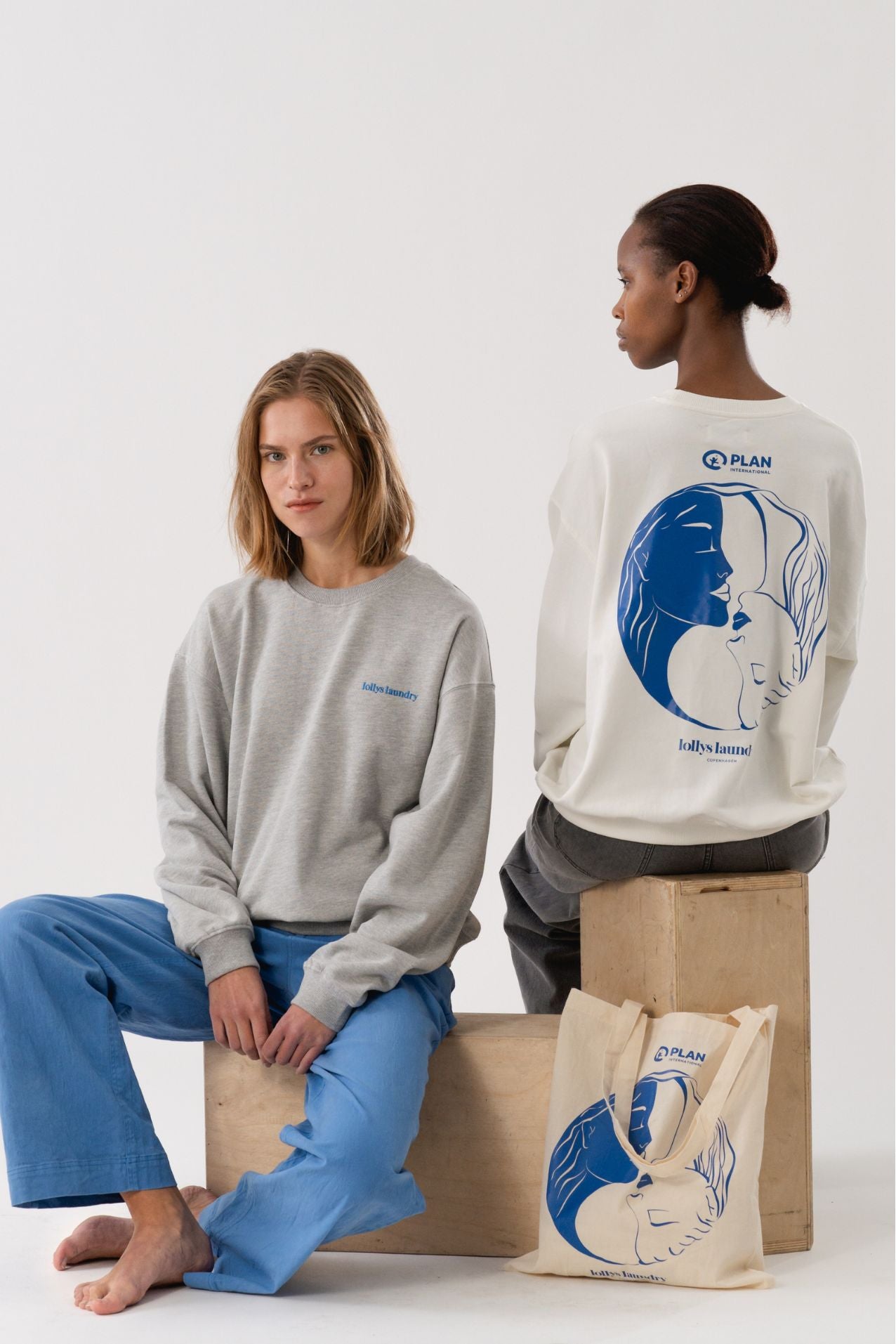 Plan International Tote Bag - Neon Blue