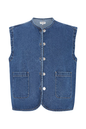 Lollys Laundry AbbeyLL Vest Vest 23 Dark Blue