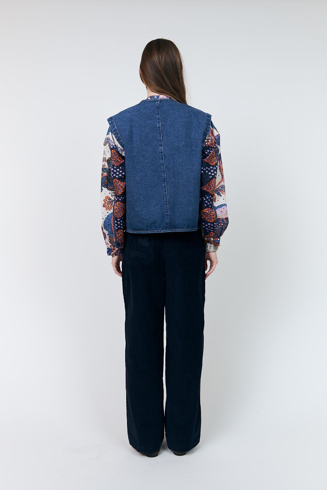 Lollys Laundry AbbeyLL Vest Vest 23 Dark Blue