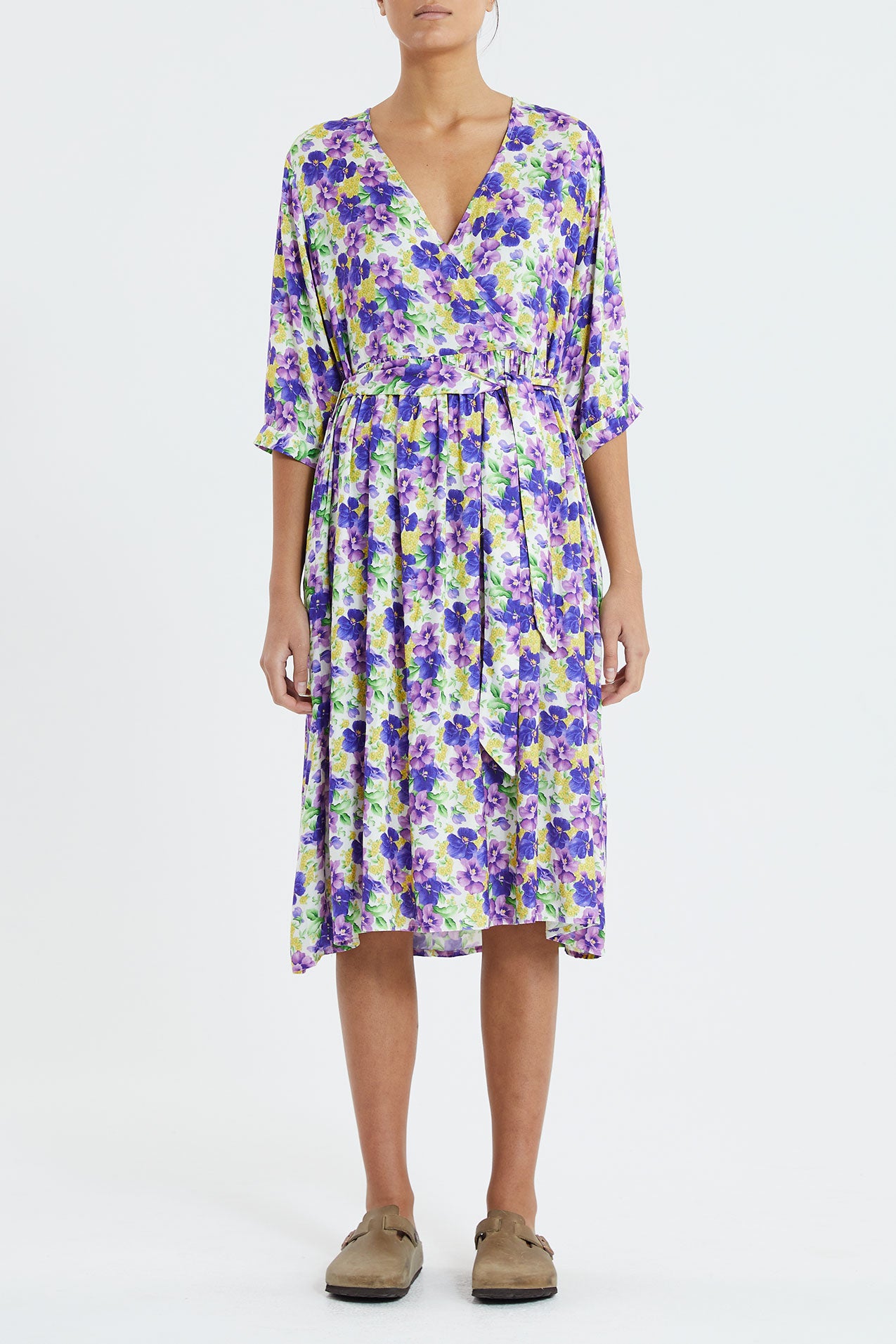 Lollys Laundry Abigail Dress Dress 74 Flower Print