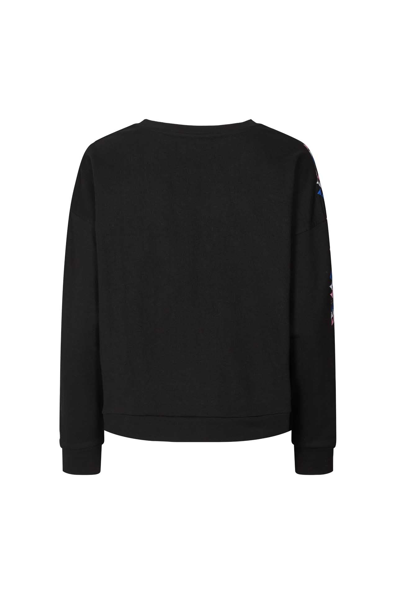 Lollys Laundry Agra Sweat Sweatshirt 18 Washed Black