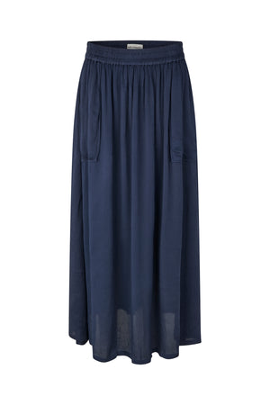 Lollys Laundry AkaneLL Maxi Skirt Skirt 23 Dark Blue