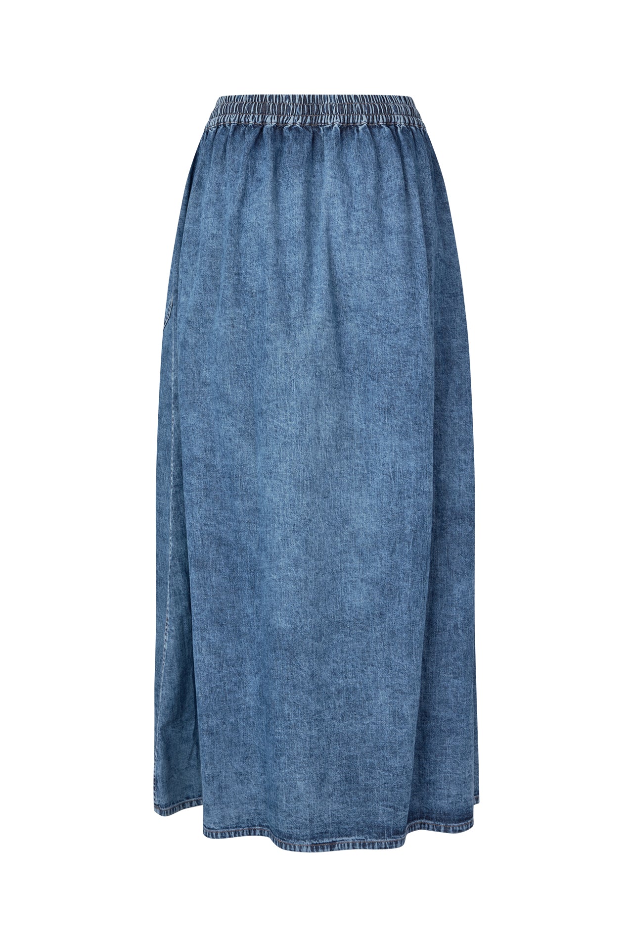Lollys Laundry AkaneLL Maxi Skirt Skirt 100 Washed Denim