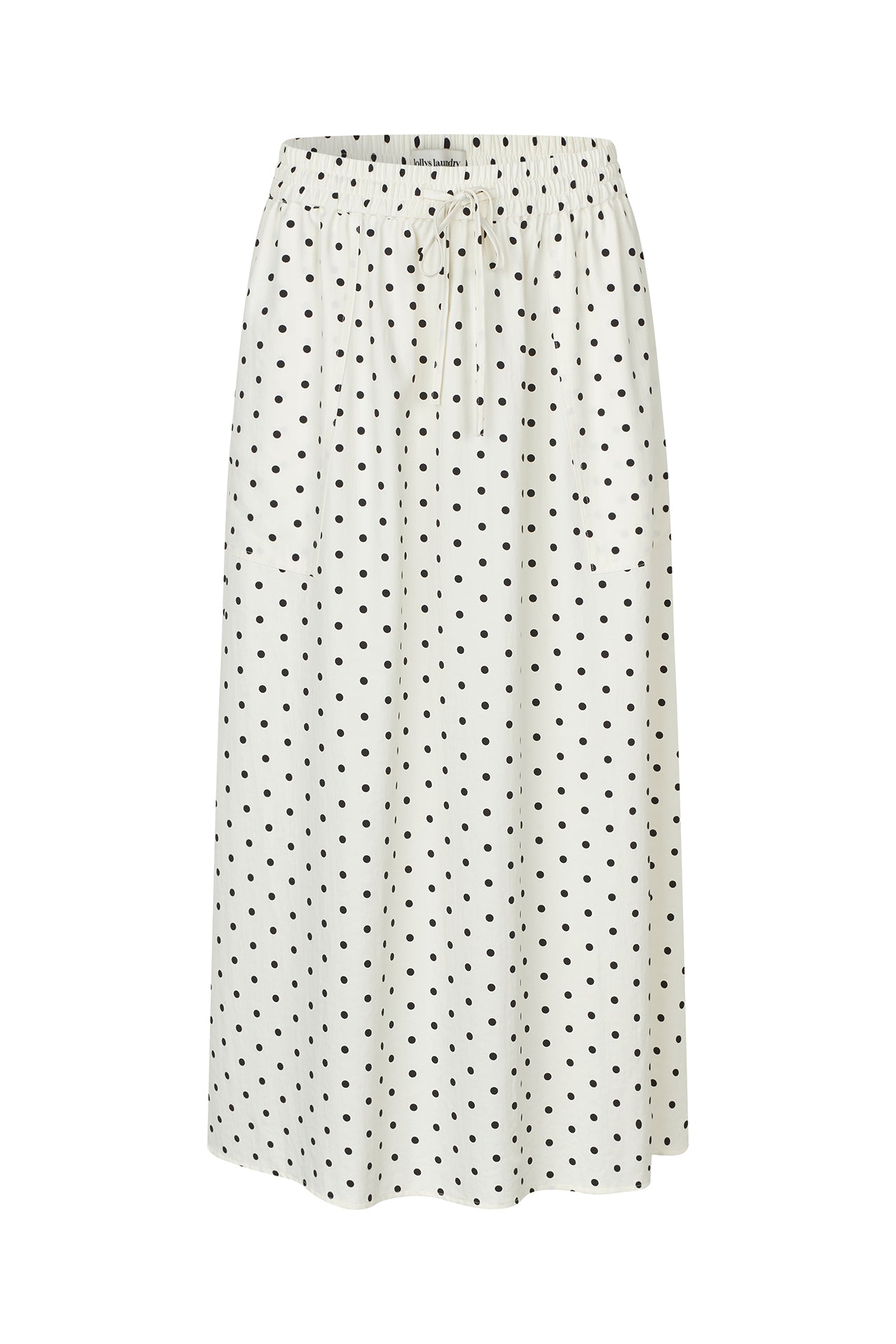 AkaneLL Midi Skirt - Dot Print