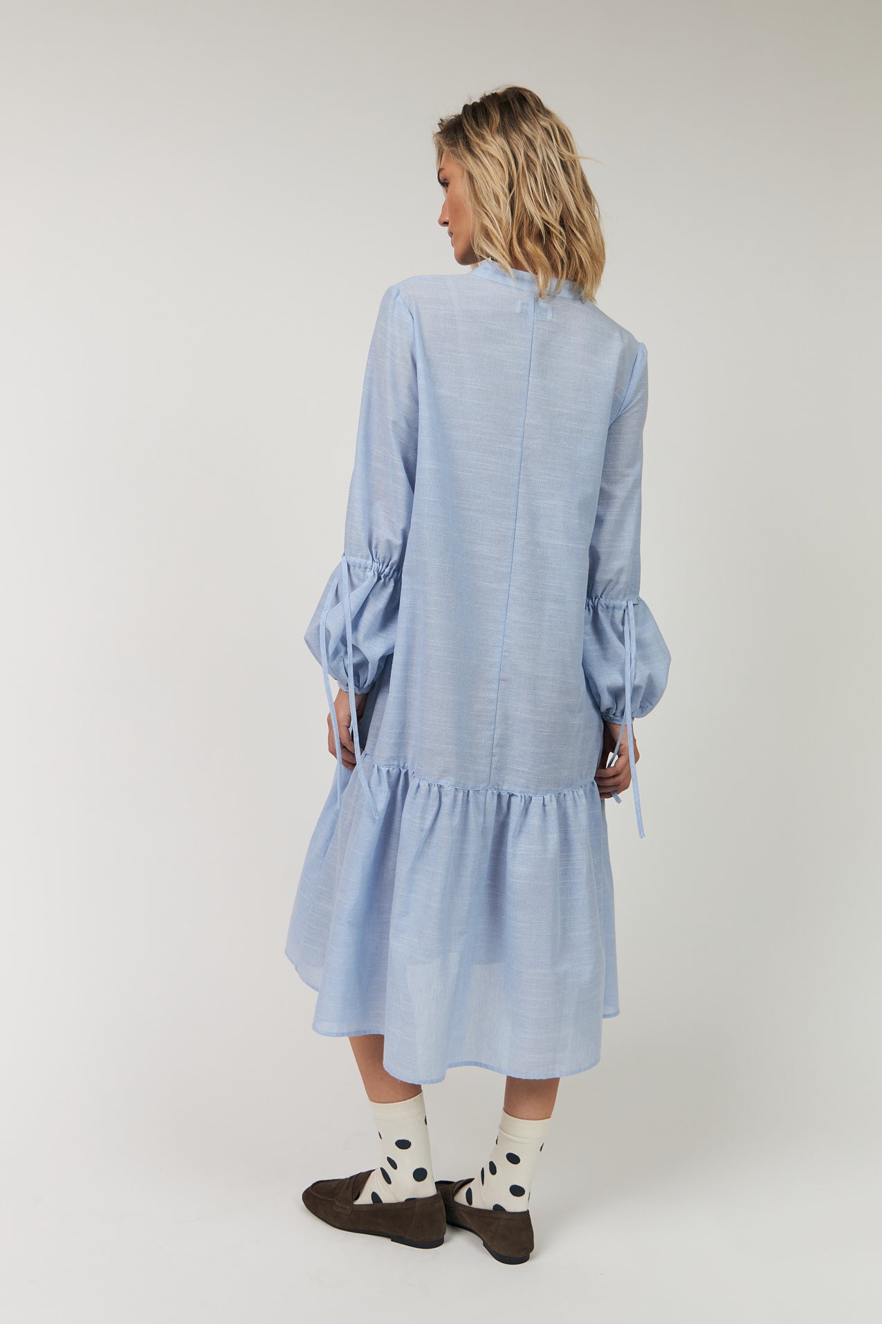 AlannaLL Maxi Dress - Light Blue