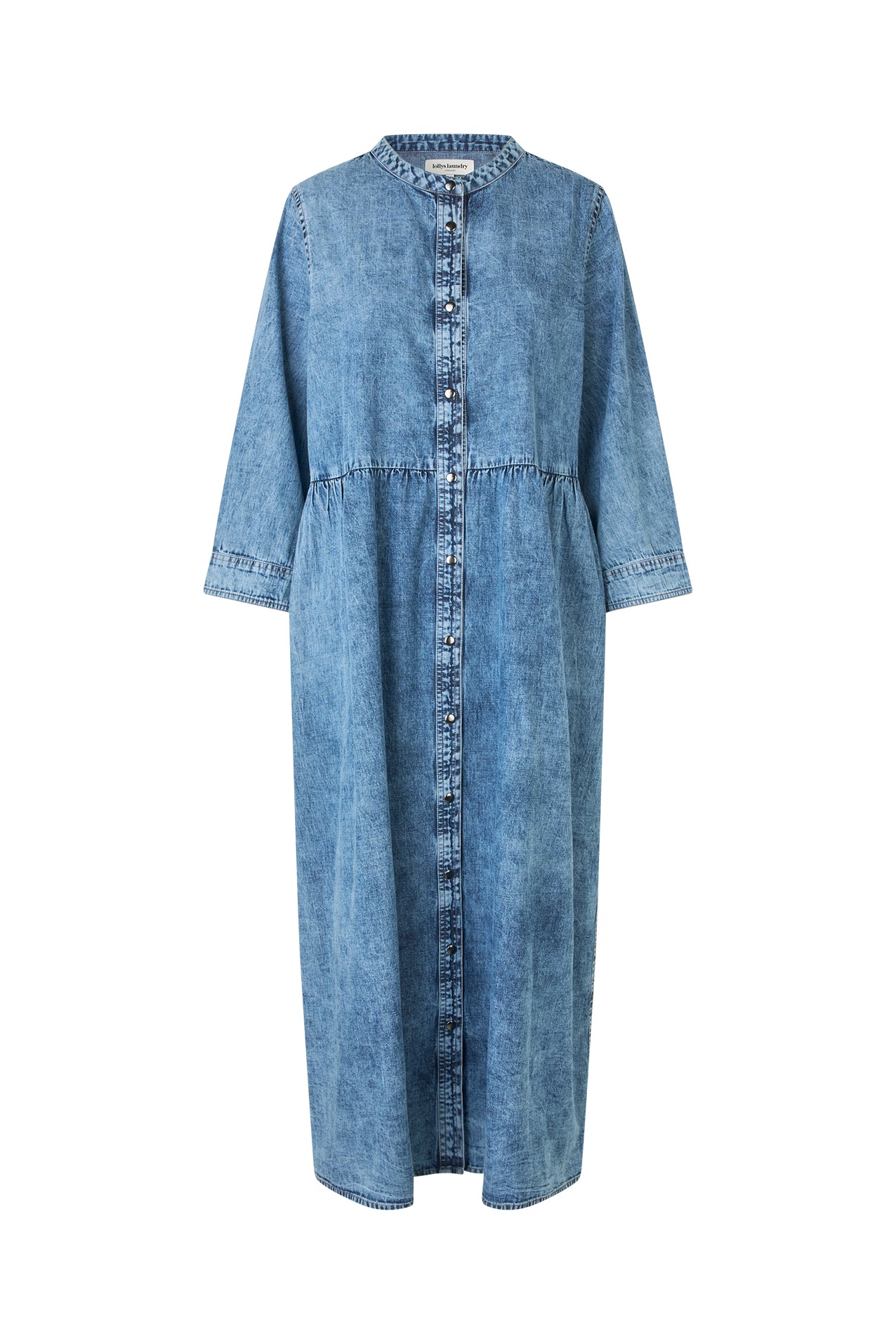 Lollys Laundry AliyaLL Maxi Dress Dress 100 Washed Denim
