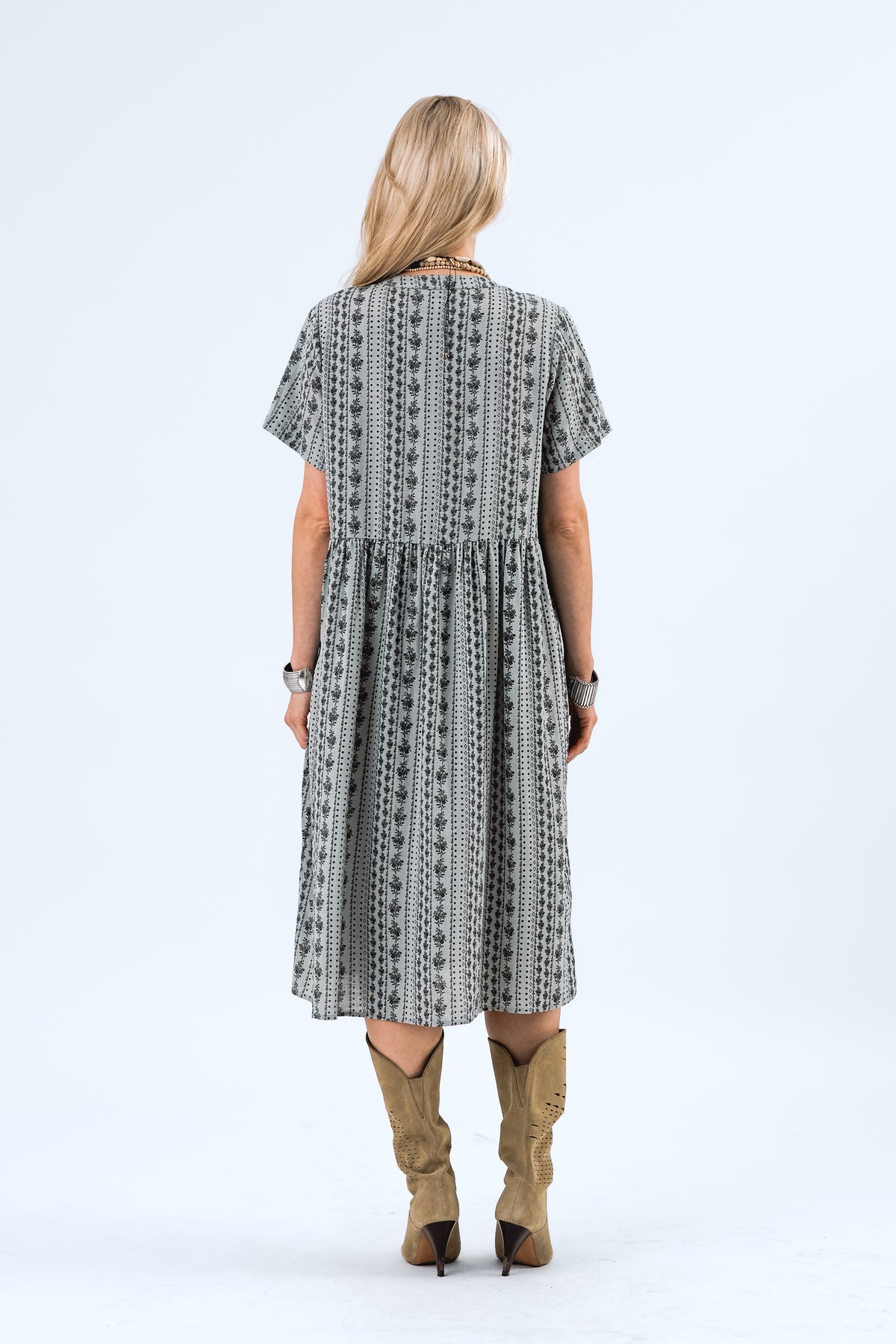 Lollys Laundry AliyaLL Midi Dress Dress 49 Dusty Green