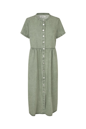 Lollys Laundry AliyaLL Midi Dress Dress 49 Dusty Green