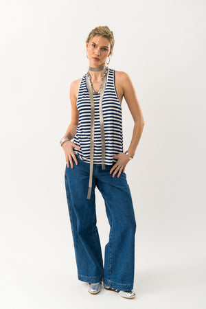 Lollys Laundry AlsLL Top SL Top 23 Dark Blue
