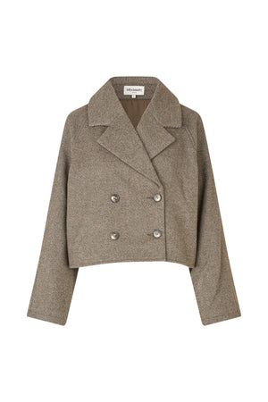 Lollys Laundry AmiriLL Short Jacket Blazer 87 Dark Mokka