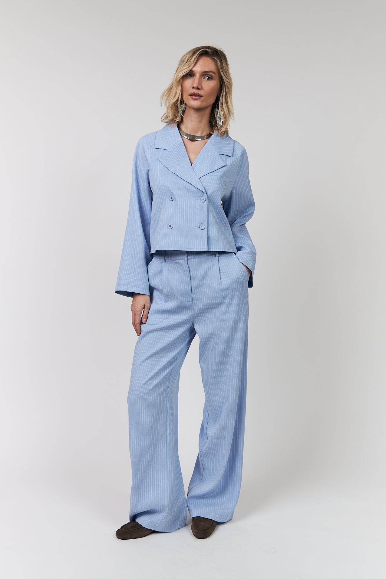 AmiriLL Short Jacket - Light Blue