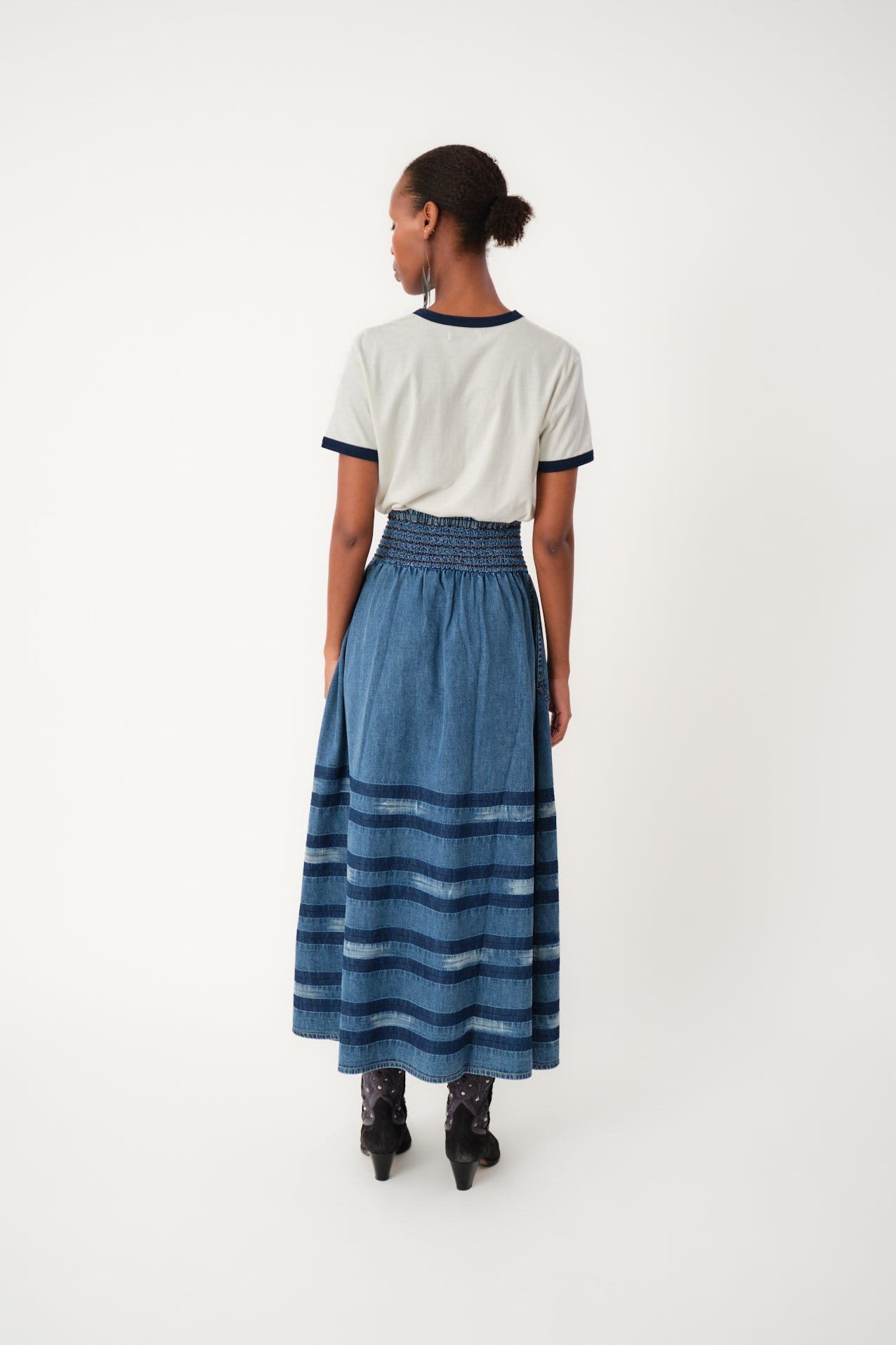 Lollys Laundry AmondLL Maxi Skirt Skirt 20 Blue