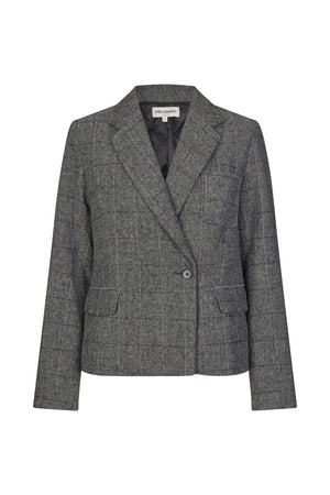 Lollys Laundry AntonellaLL Short Blazer Blazer 10 Grey