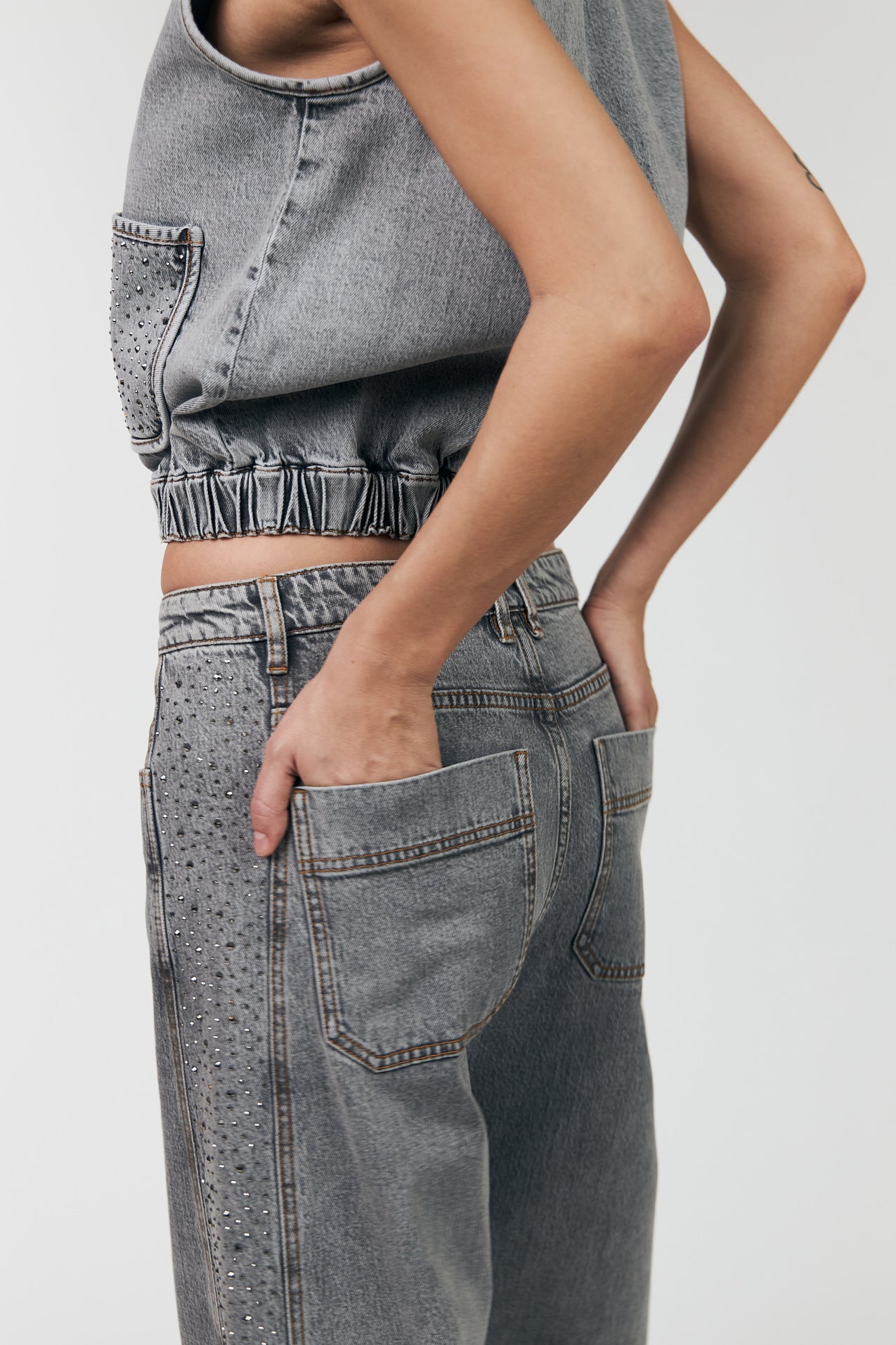 AvaLL Jeans - Light Grey