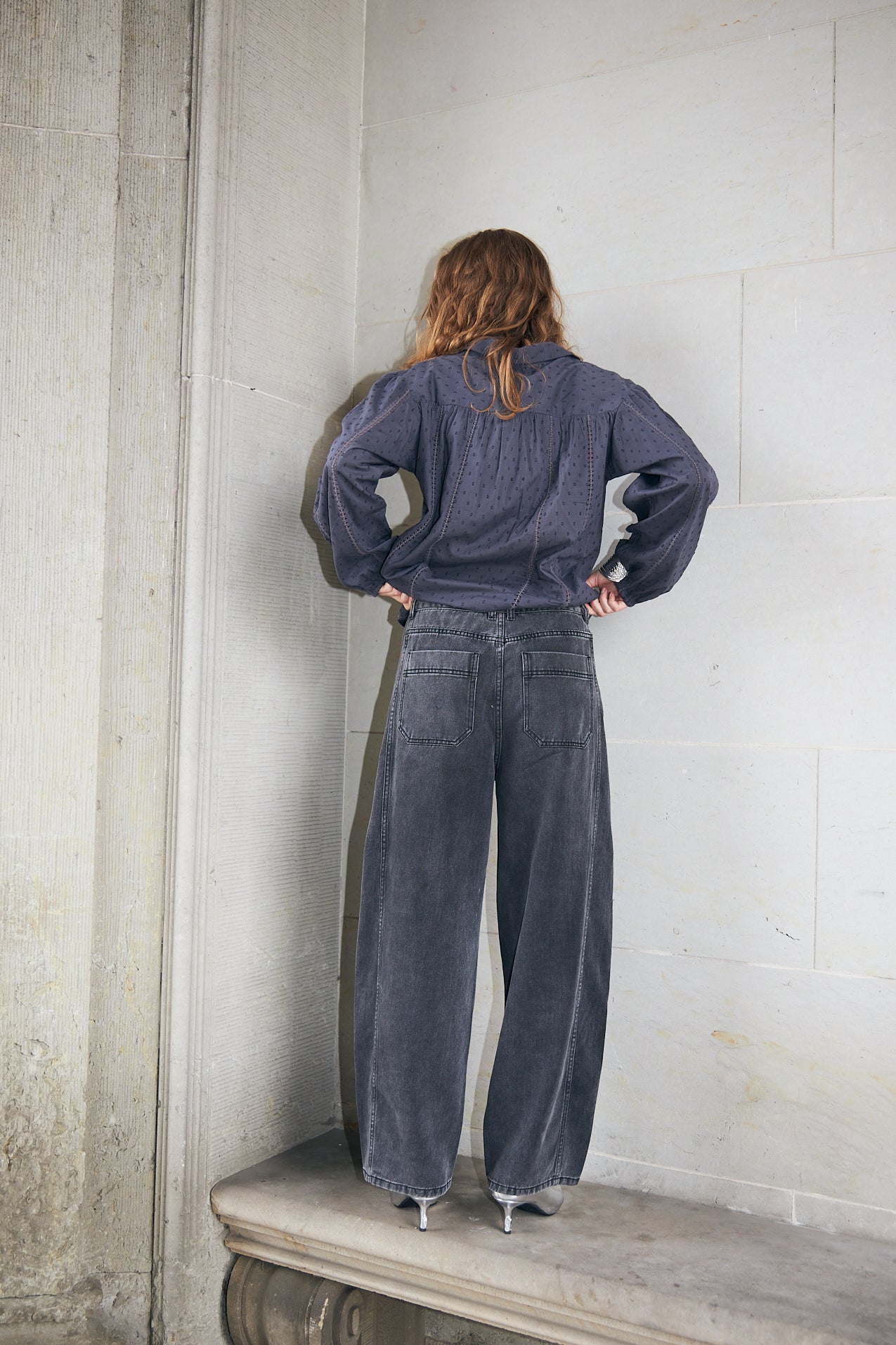 Lollys Laundry AvaLL Jeans Pants  18 Washed Black