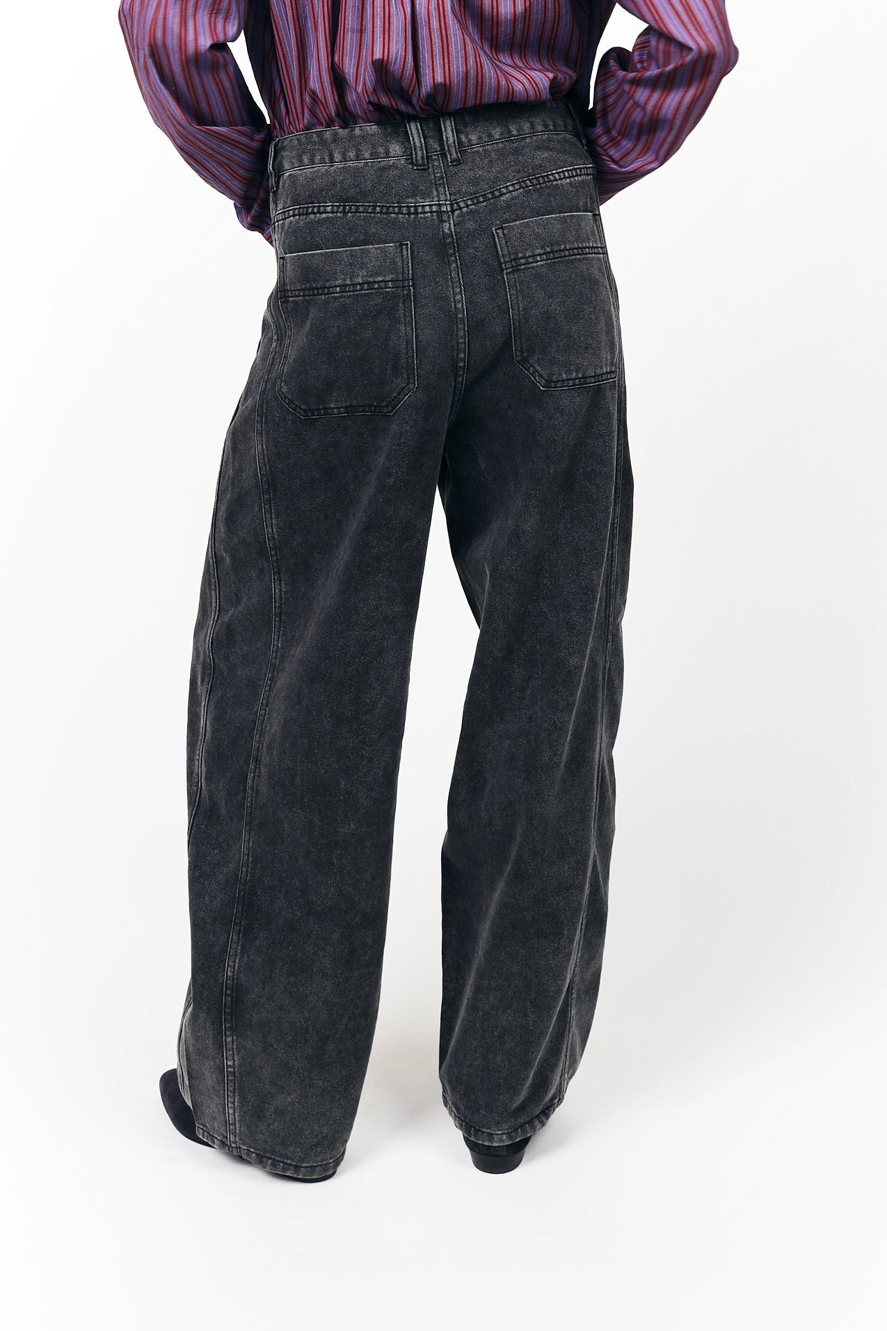 Lollys Laundry AvaLL Jeans Pants  18 Washed Black