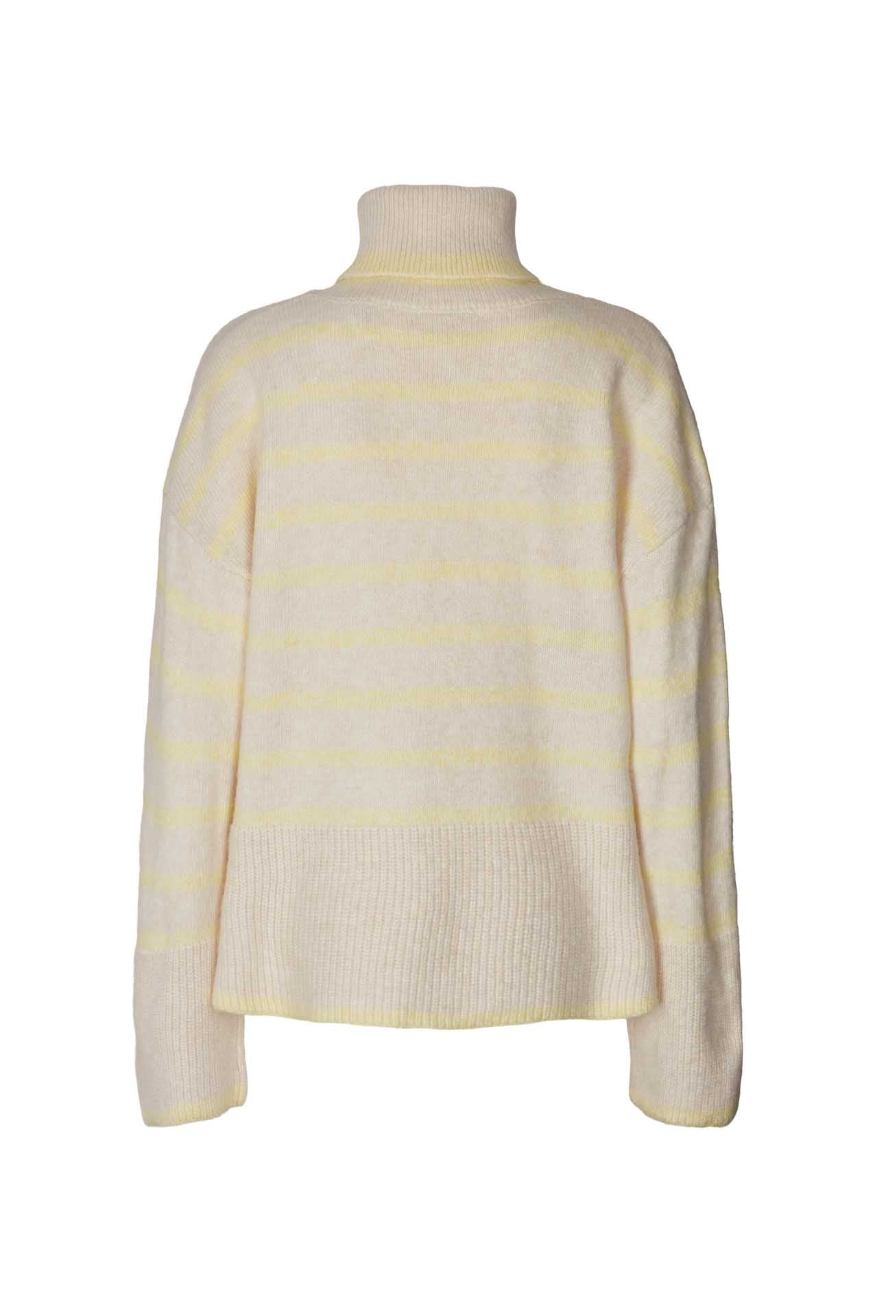 Lollys Laundry Avalon Turtleneck Jumper 96 Neon Yellow