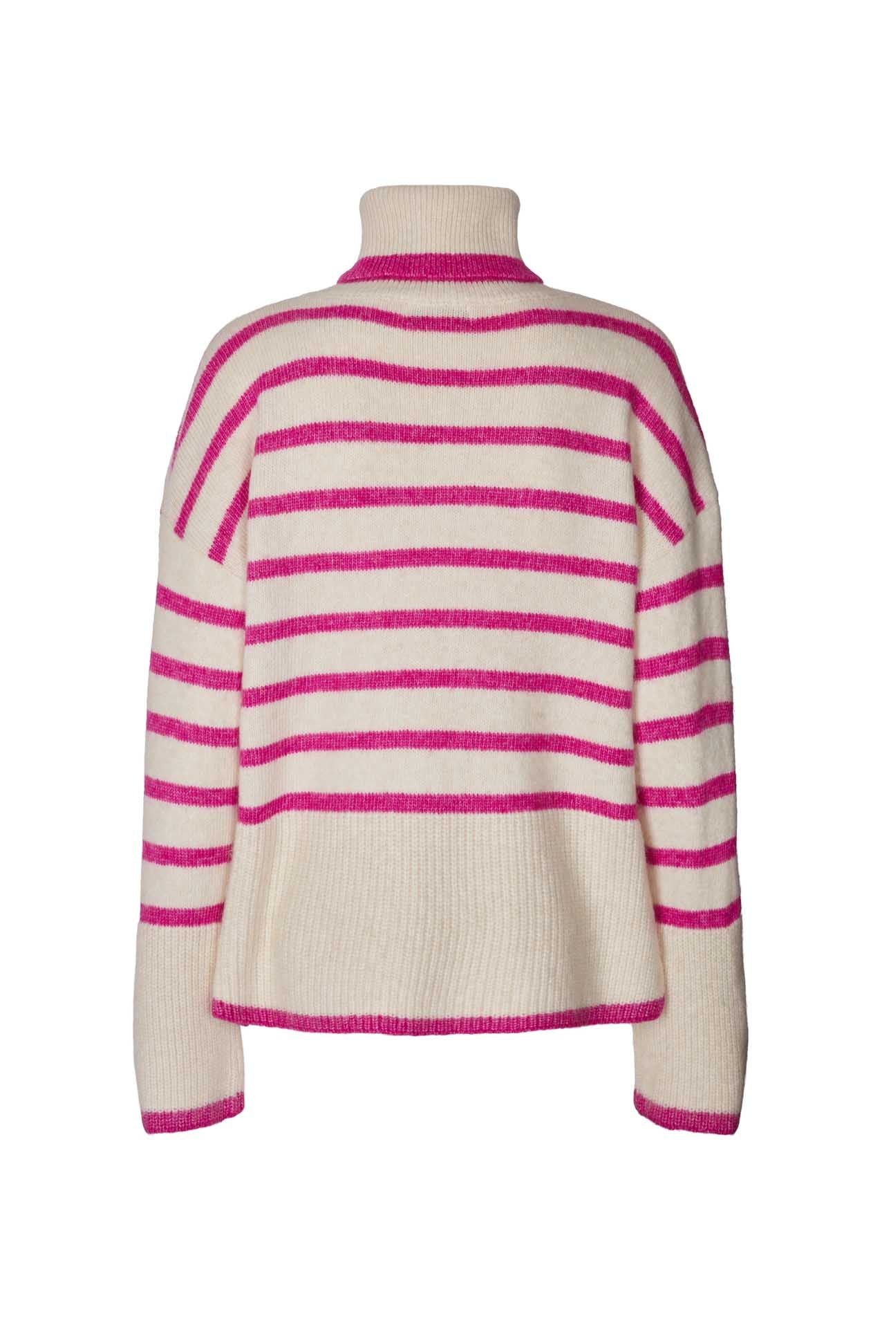 Lollys Laundry Avalon Turtleneck Jumper 98 Neon Pink