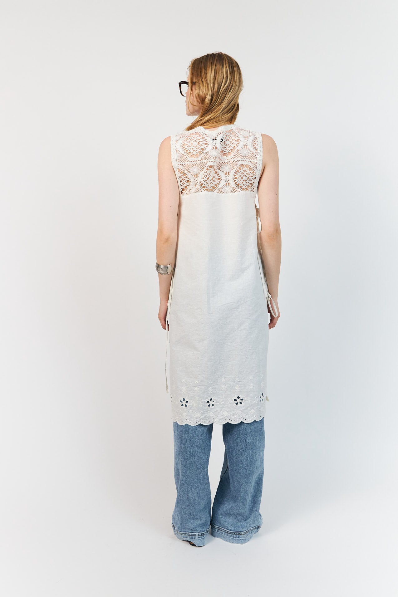 BelloLL Top Dress - White