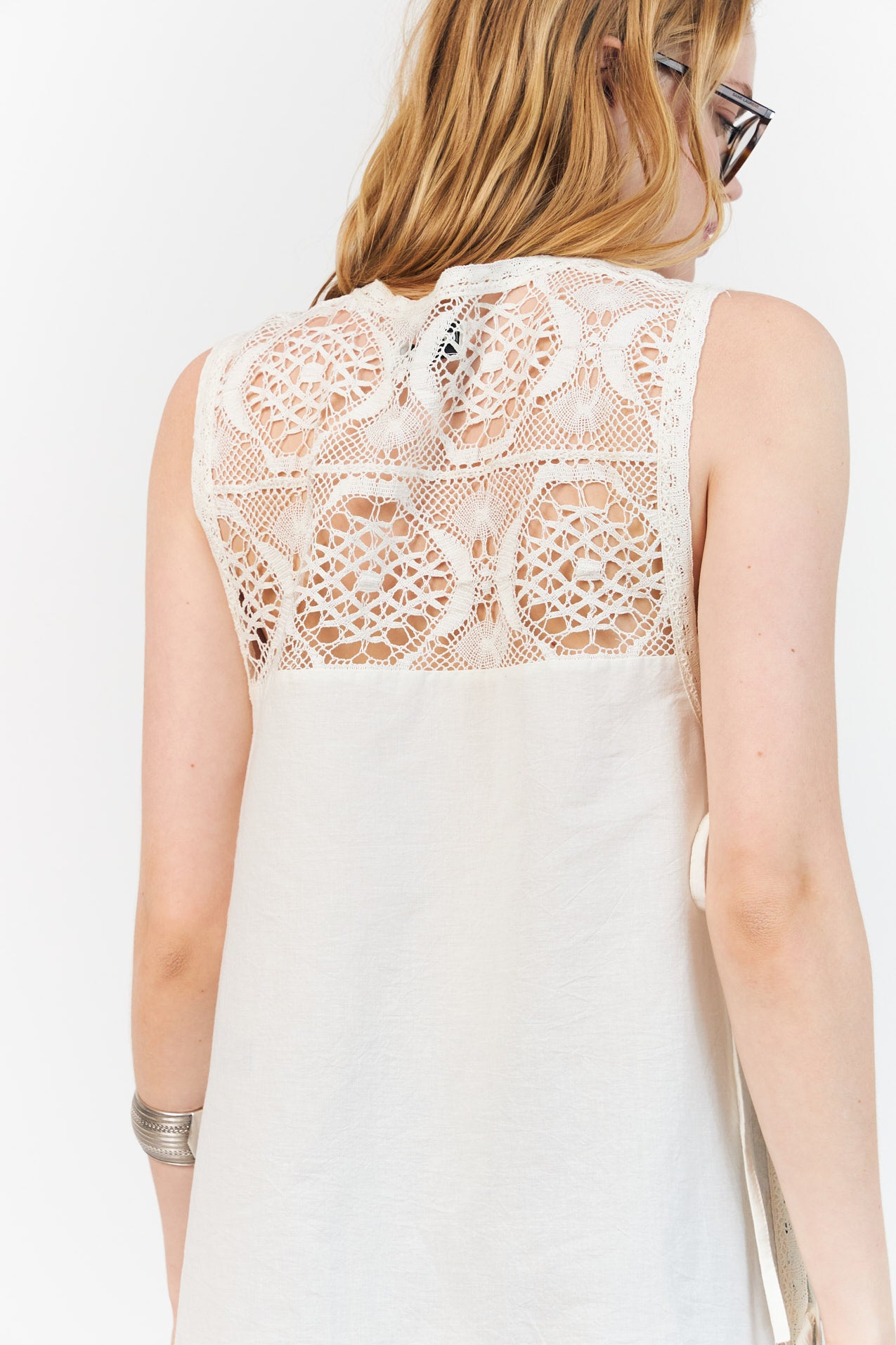 BelloLL Top Dress - White