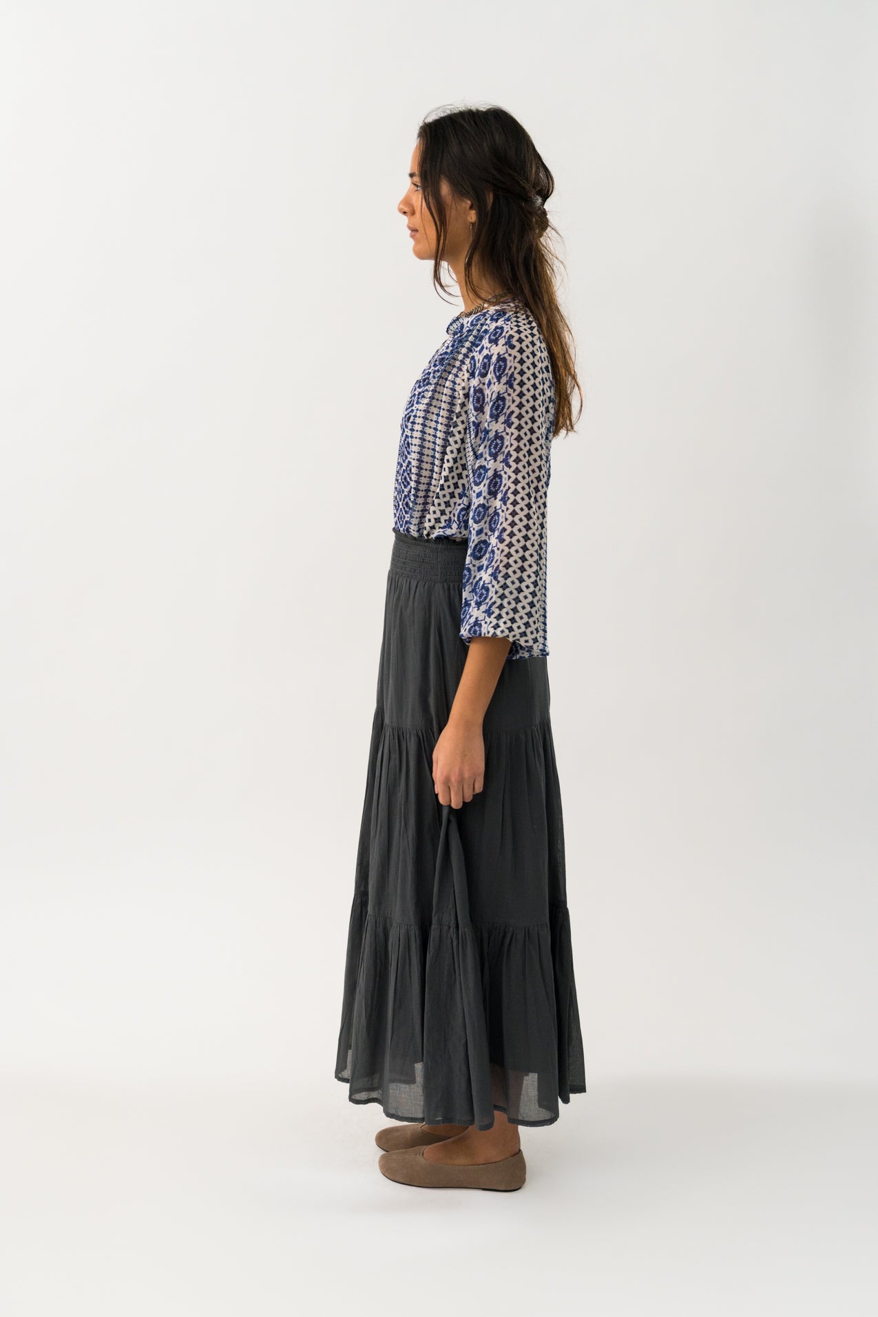 Lollys Laundry BiharLL Blouse Blouse 20 Blue