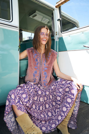 Lollys Laundry BinLL Vest Vest 36 Dusty Rose