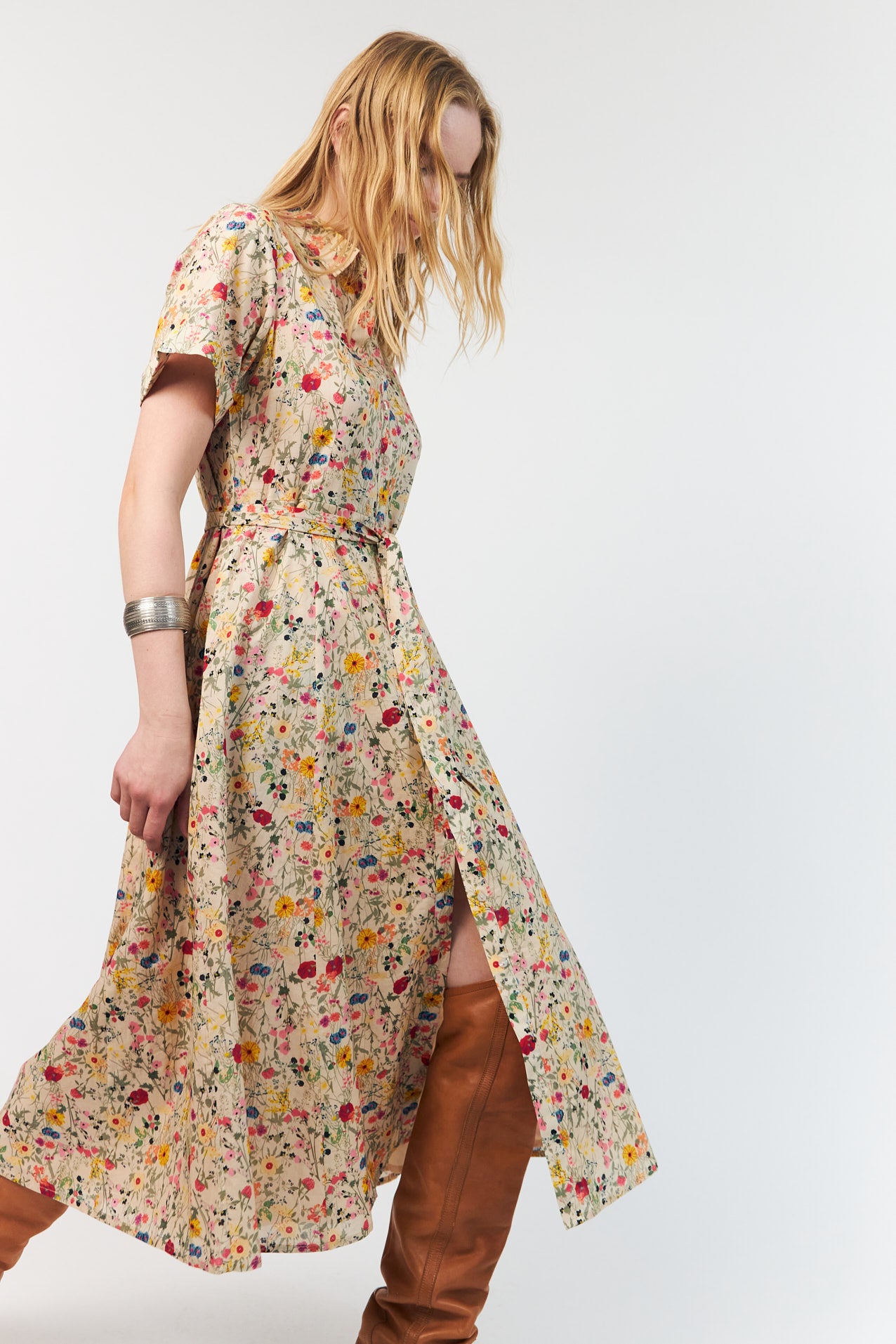 BlakeLL Midi Dress - Flower Print