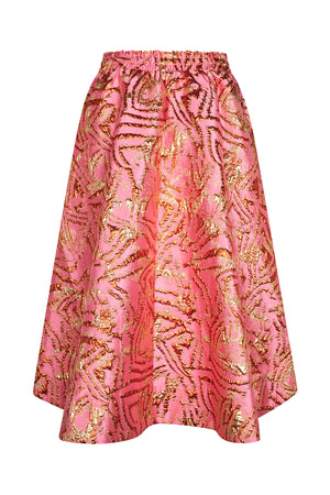 Lollys Laundry BristolLL Midi Skirt Skirt 51 Pink