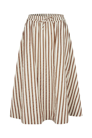 Lollys Laundry BristolLL Midi Skirt Skirt 87 Dark Mokka