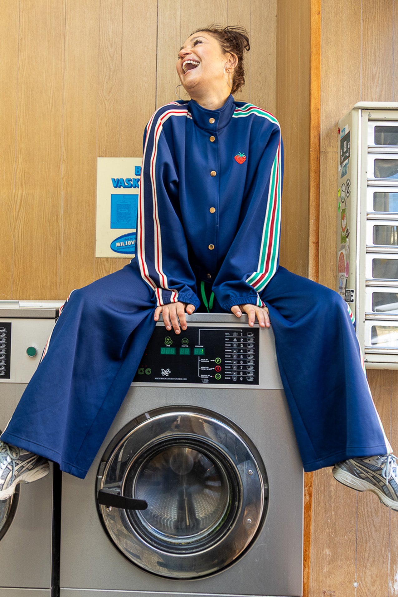 BrooklynnLL Track Jacket - Dark Blue