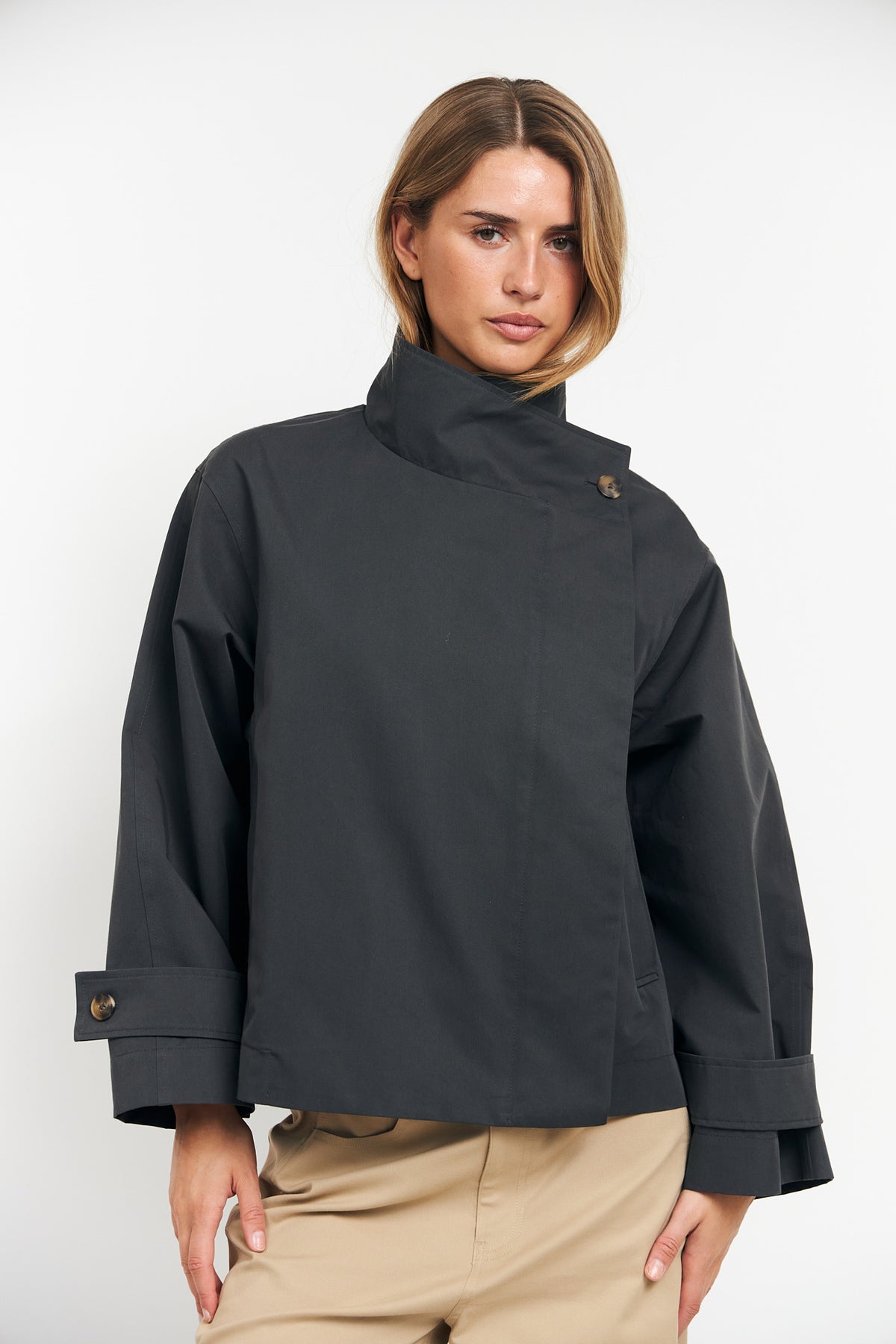 Lollys Laundry BulgariaLL Jacket Outerwear  16 Anthracite Grey