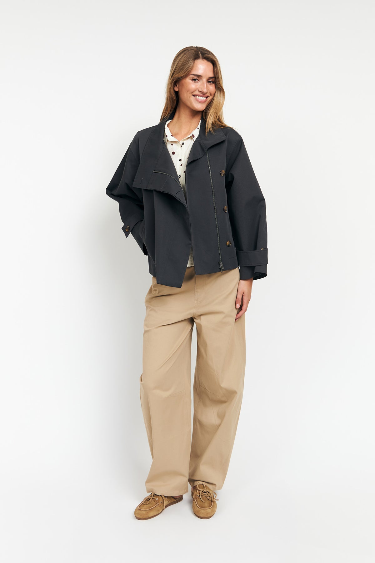 Lollys Laundry BulgariaLL Jacket Outerwear  16 Anthracite Grey