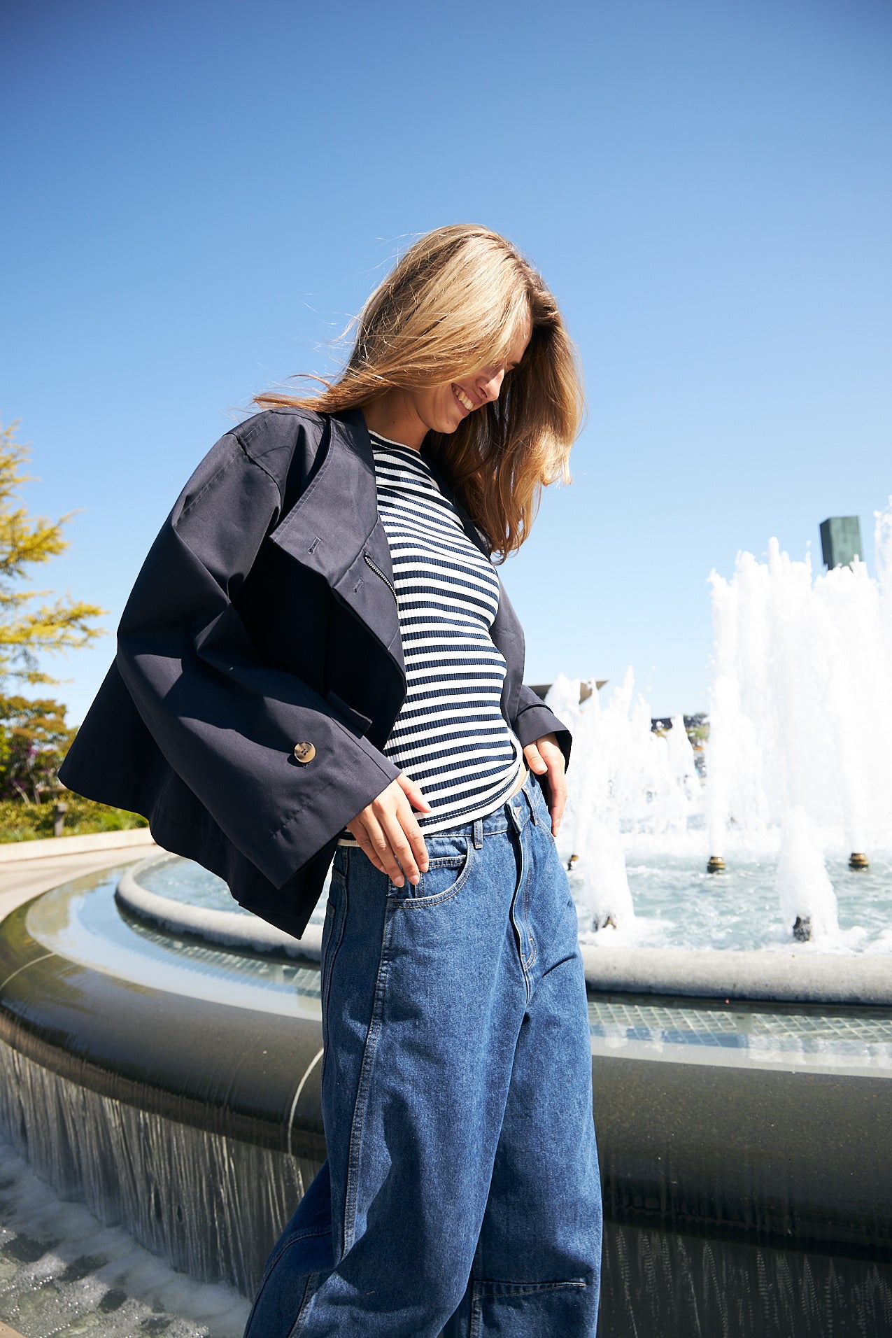 BulgariaLL Dark Blue Jacket - Waterproof Jacket | Lollys Laundry