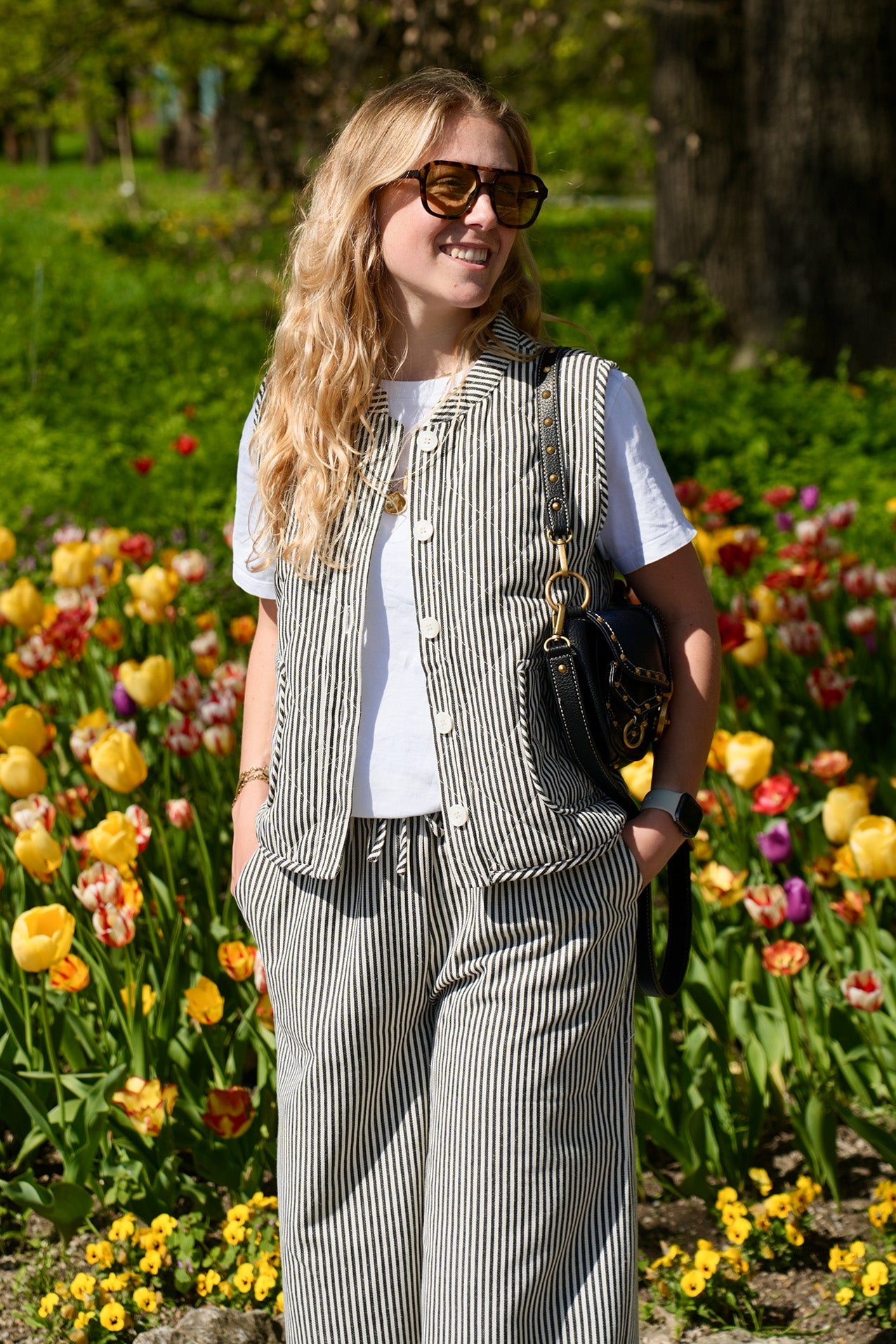 CairoLL Quilted Vest - Black