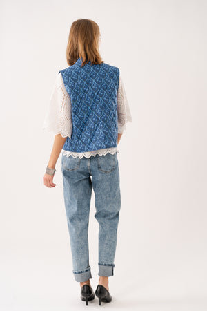 Lollys Laundry CairoLL Vest Vest 20 Blue