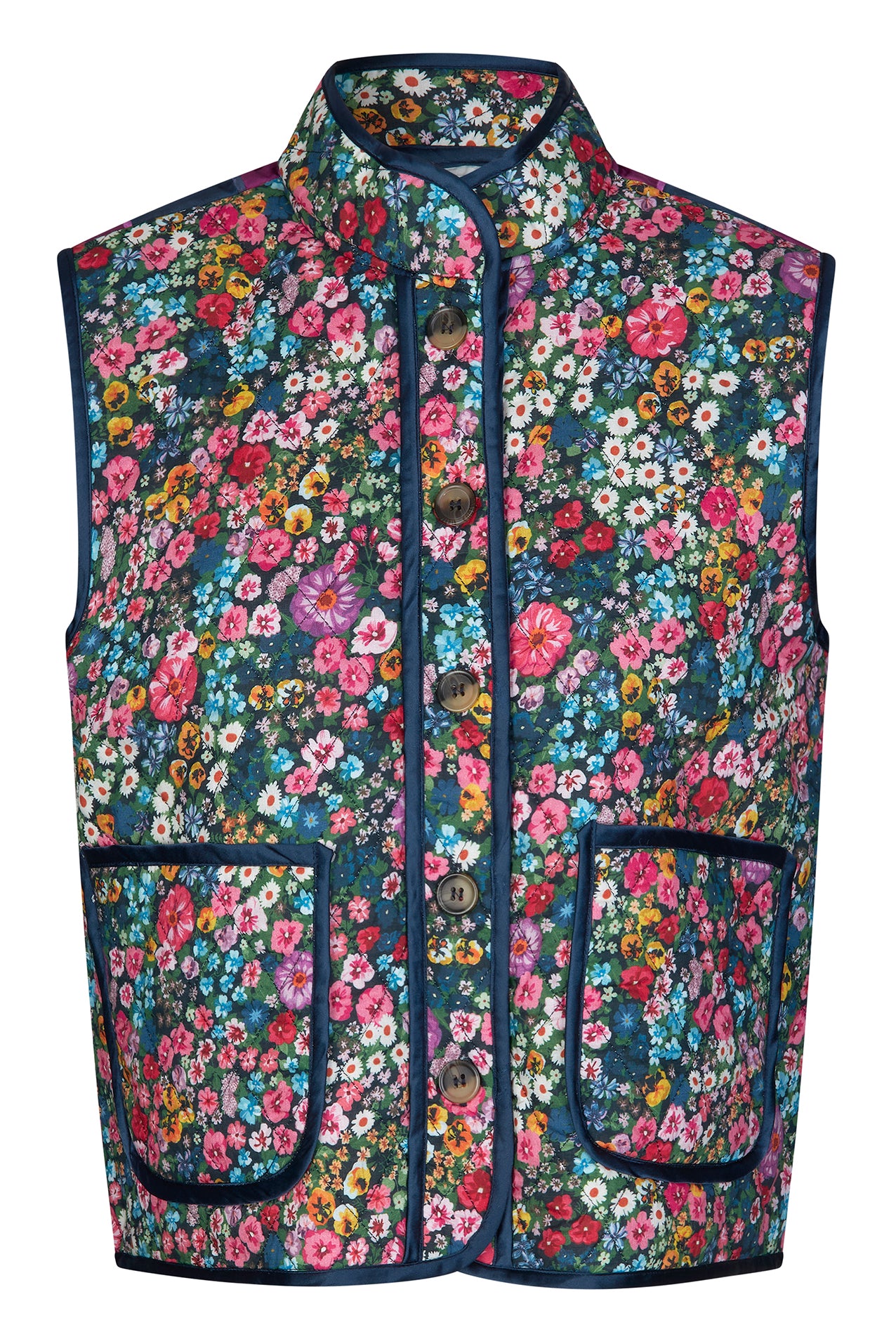 Lollys Laundry CairoLL Vest Vest 74 Flower Print
