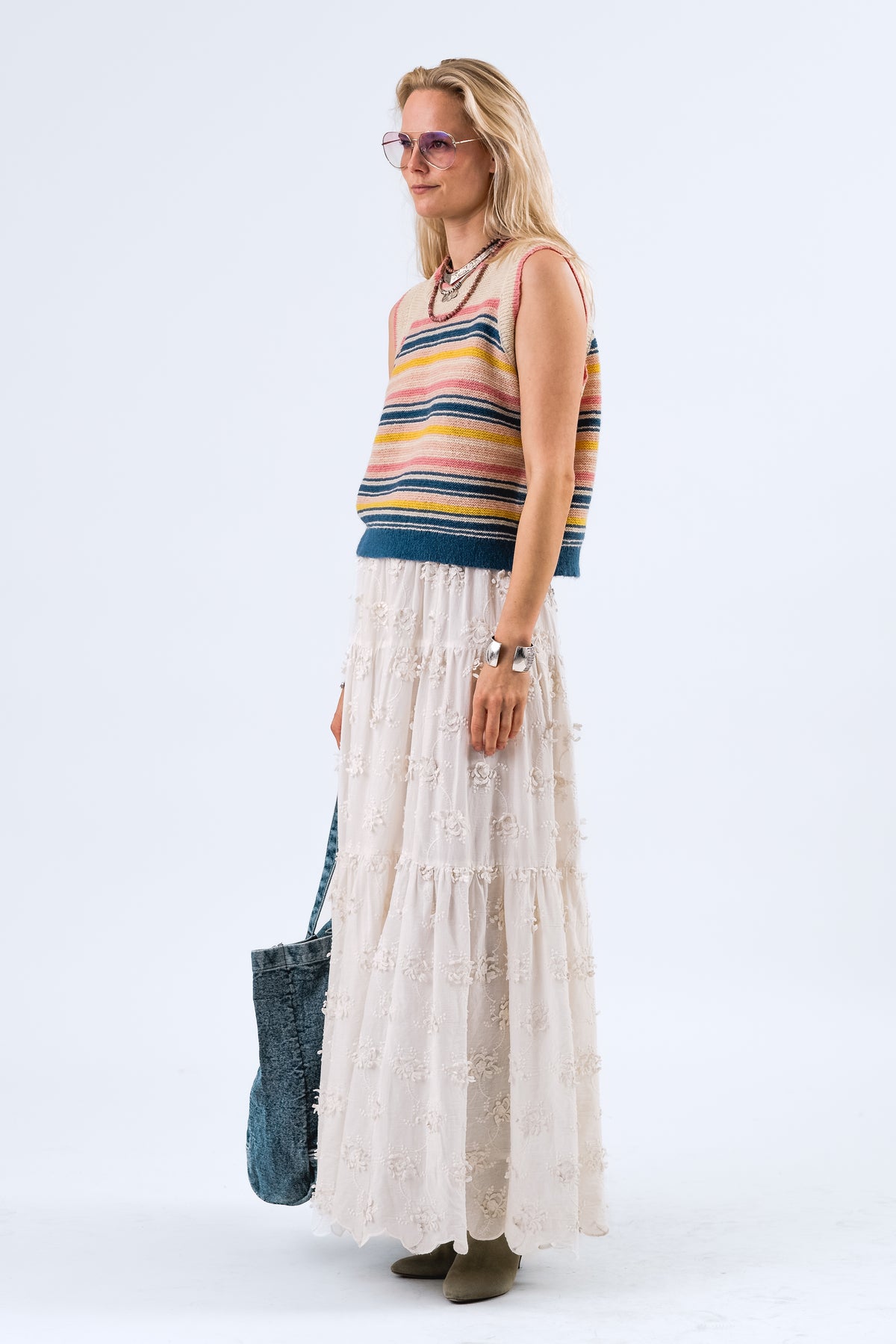 Lollys Laundry ChicagoLL Knit Vest Vest 70 Multi
