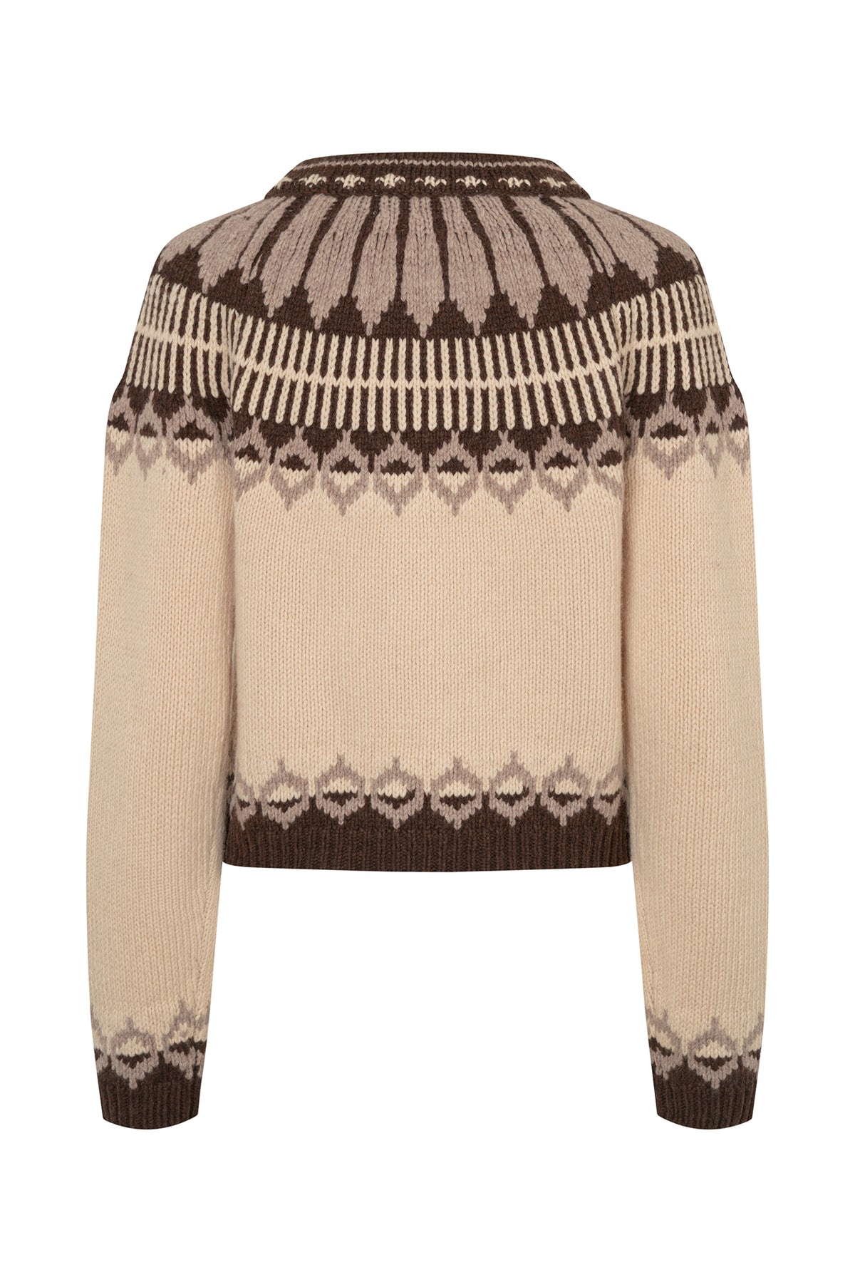 Lollys Laundry ClareLL Knit Cardigan Cardigan 02 Creme