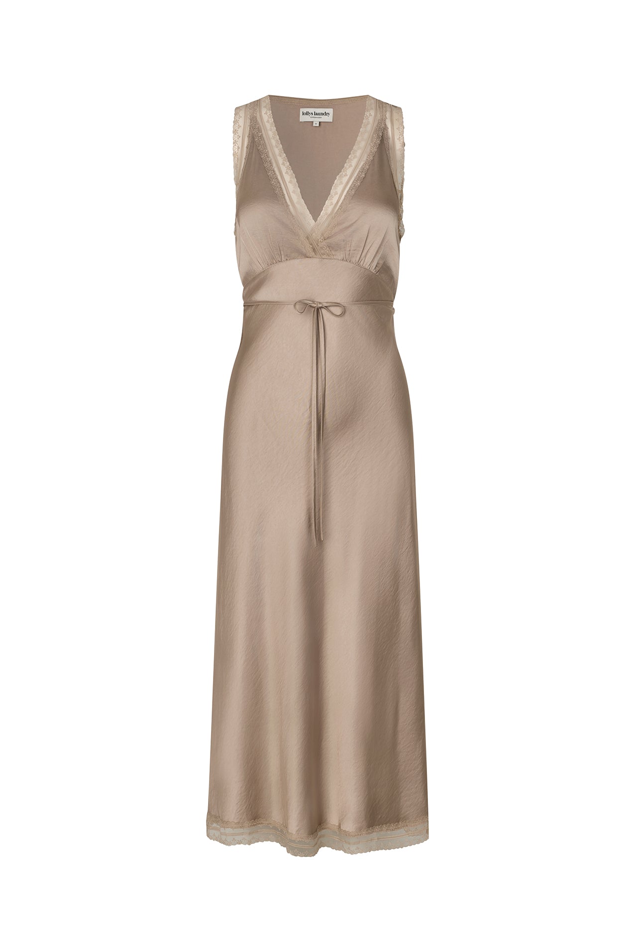 ClariLL Midi Dress - Beige
