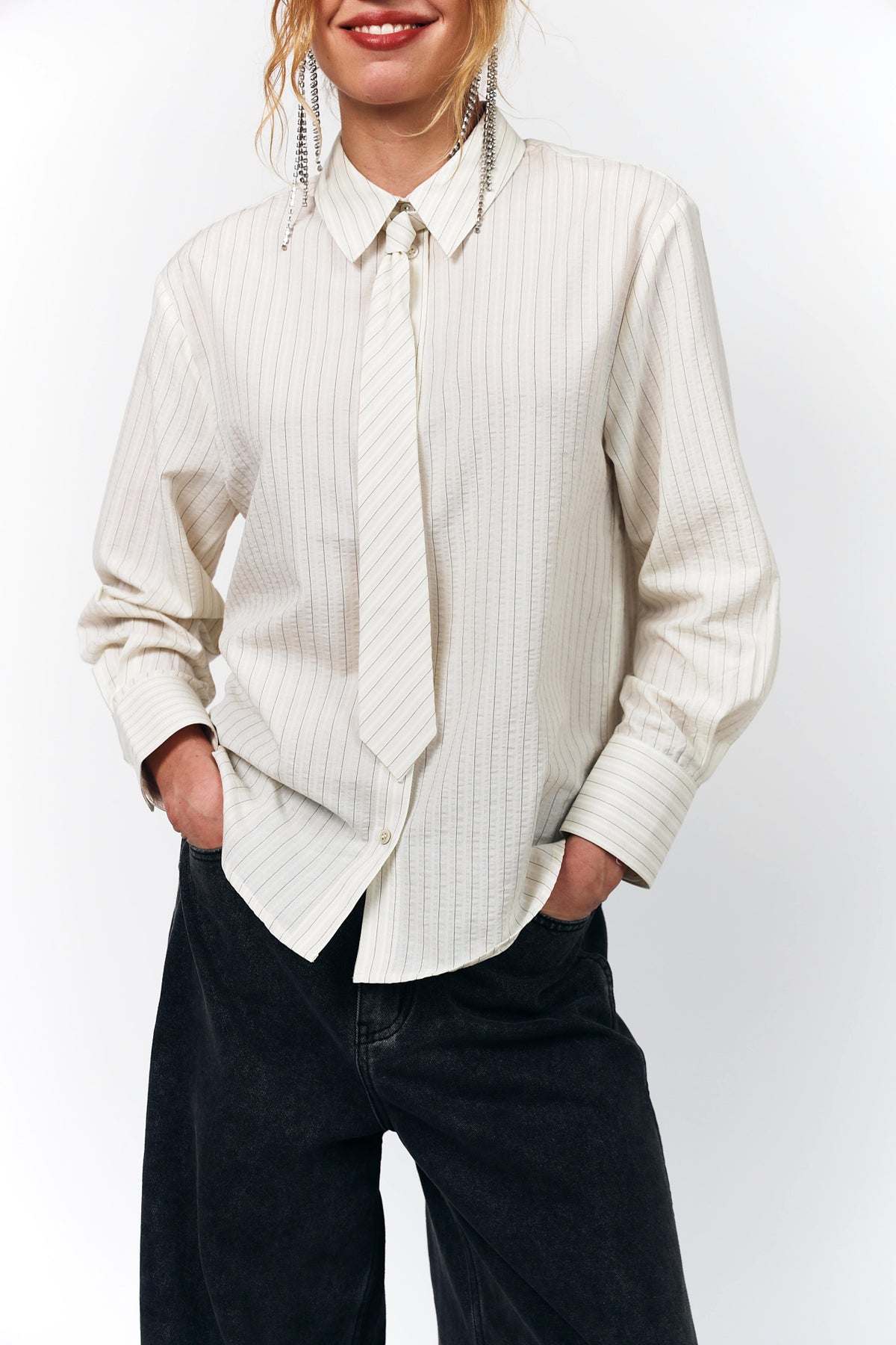 Lollys Laundry ColbyLL Shirt Shirt  02 Creme