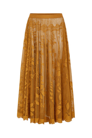 Lollys Laundry CollinsLL Maxi Skirt Skirt 54 Rust
