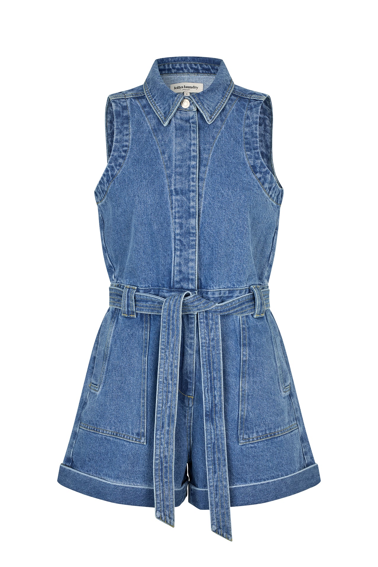 Lollys Laundry CoraLL Jumpsuit SL Jumpsuit 20 Blue