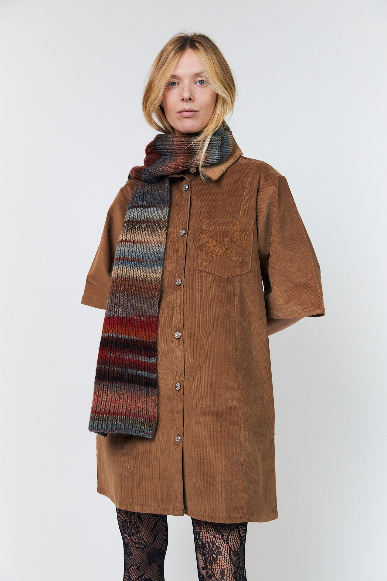 Lollys Laundry DafneLL Knit Scarf scarf 54 Rust