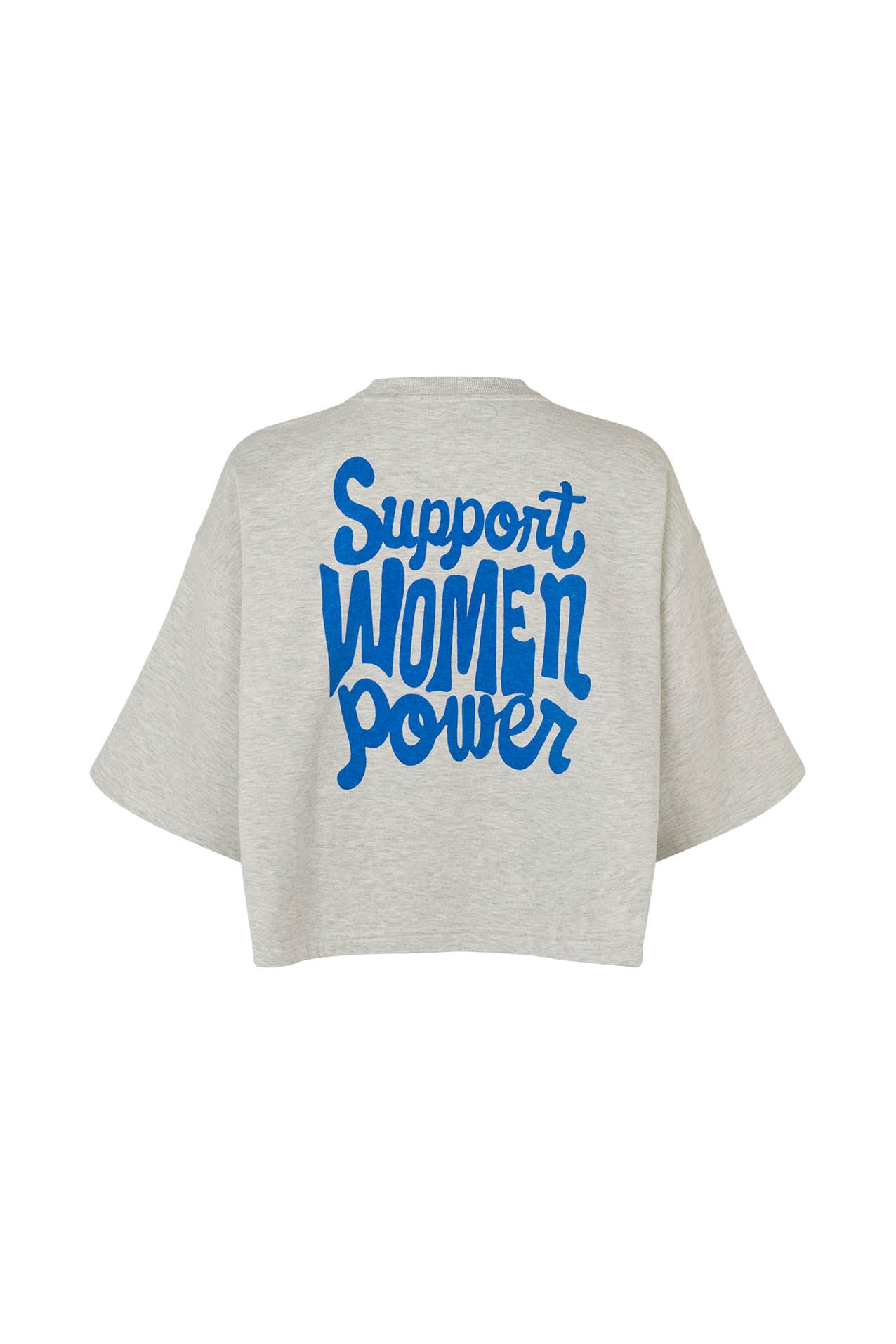 Lollys Laundry DanLL Boxy Sweatshirt Sweatshirt  13 Light Grey Melange