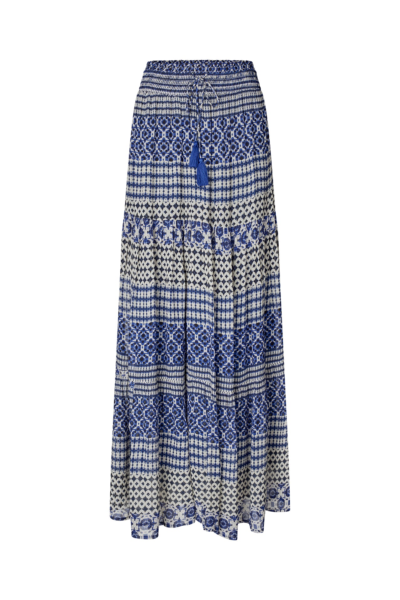 Lollys Laundry DiamondLL Maxi Skirt Skirt 20 Blue