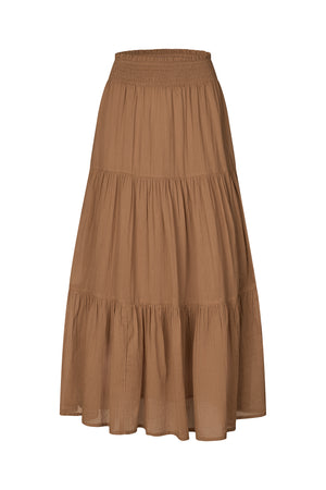 Lollys Laundry DiamondLL Maxi Skirt Skirt 58 Camel
